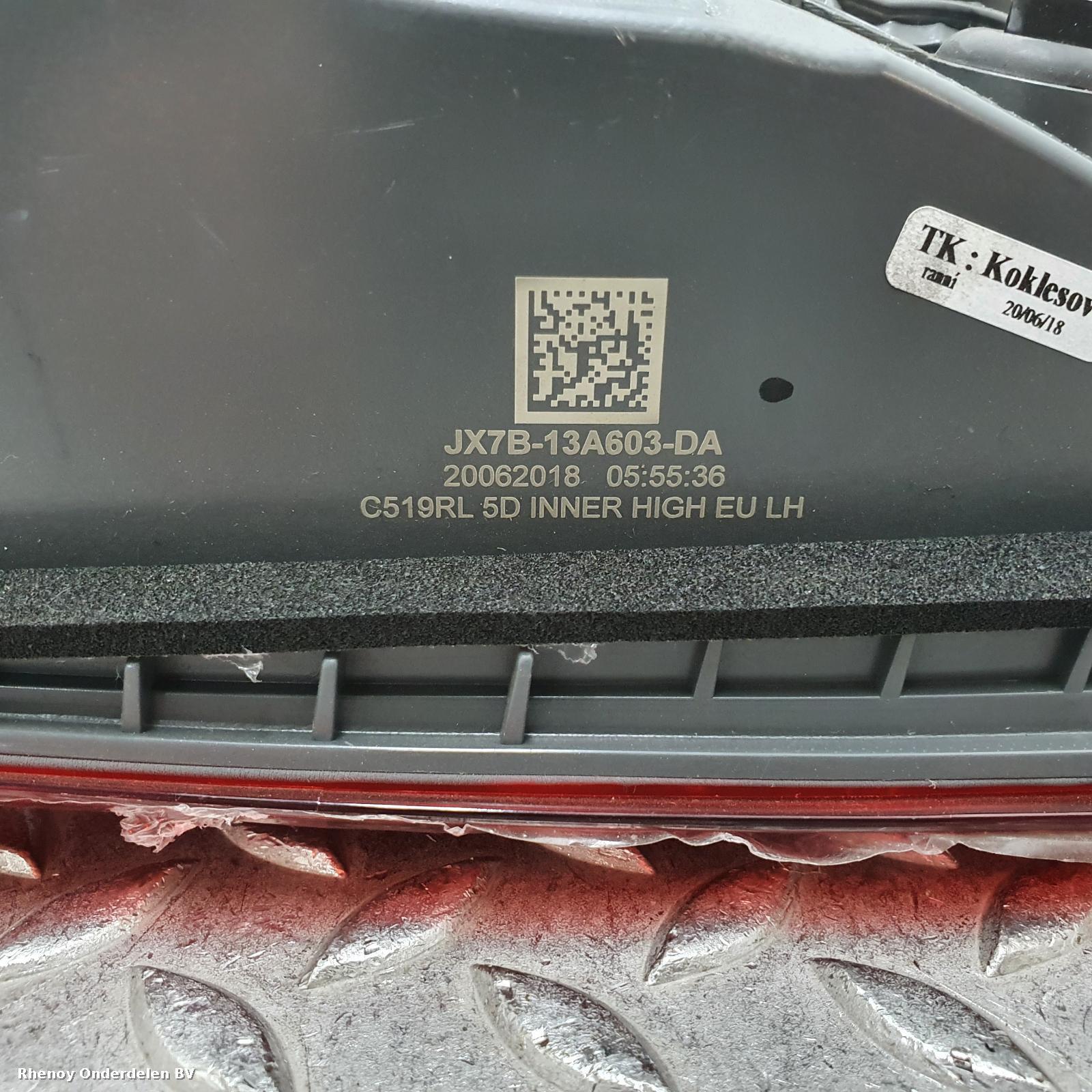 View Auto part ACHTERLICHT L FORD FOCUS 2018