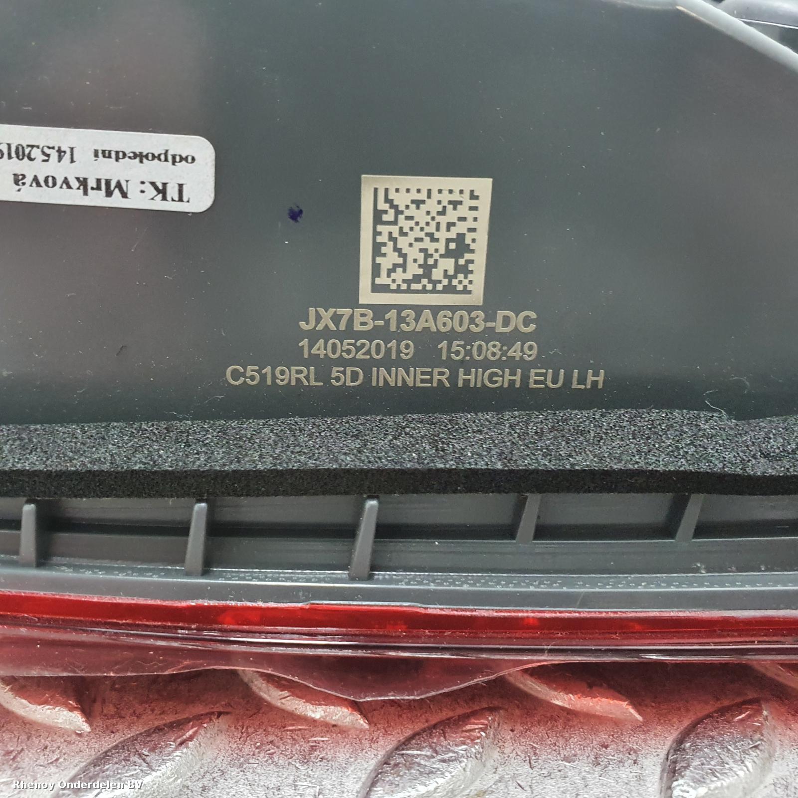 View Auto part ACHTERLICHT L FORD FOCUS 2018