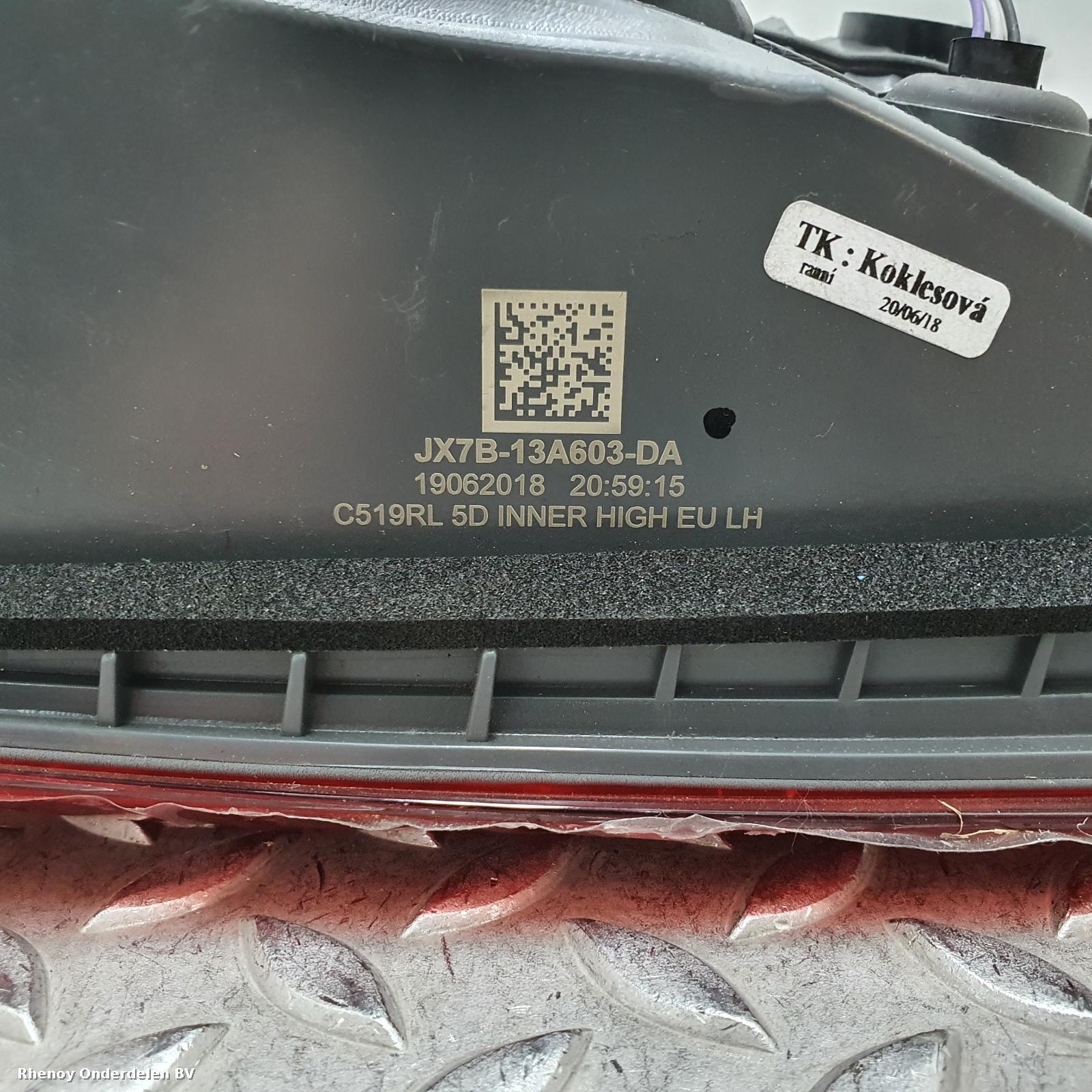 View Auto part ACHTERLICHT L FORD FOCUS 2018