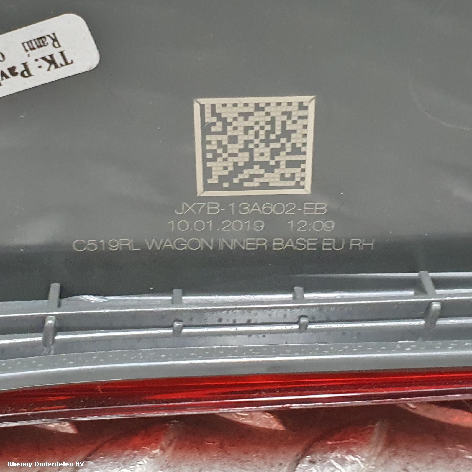 View Auto part ACHTERLICHT R FORD FOCUS 2018