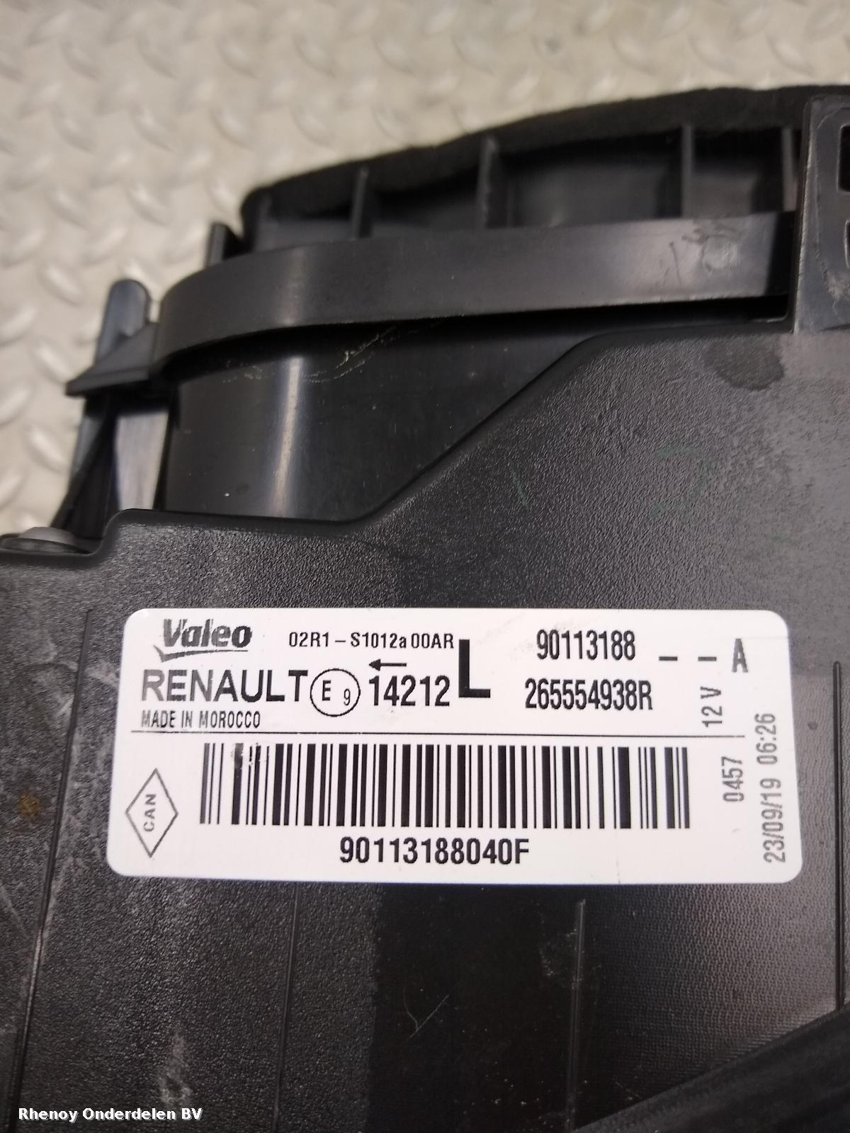 2019 DACIA SANDERO STEPWAY ACHTERLICHT L View Auto part ACHTERLICHT L DACIA SANDERO STEPWAY 2019