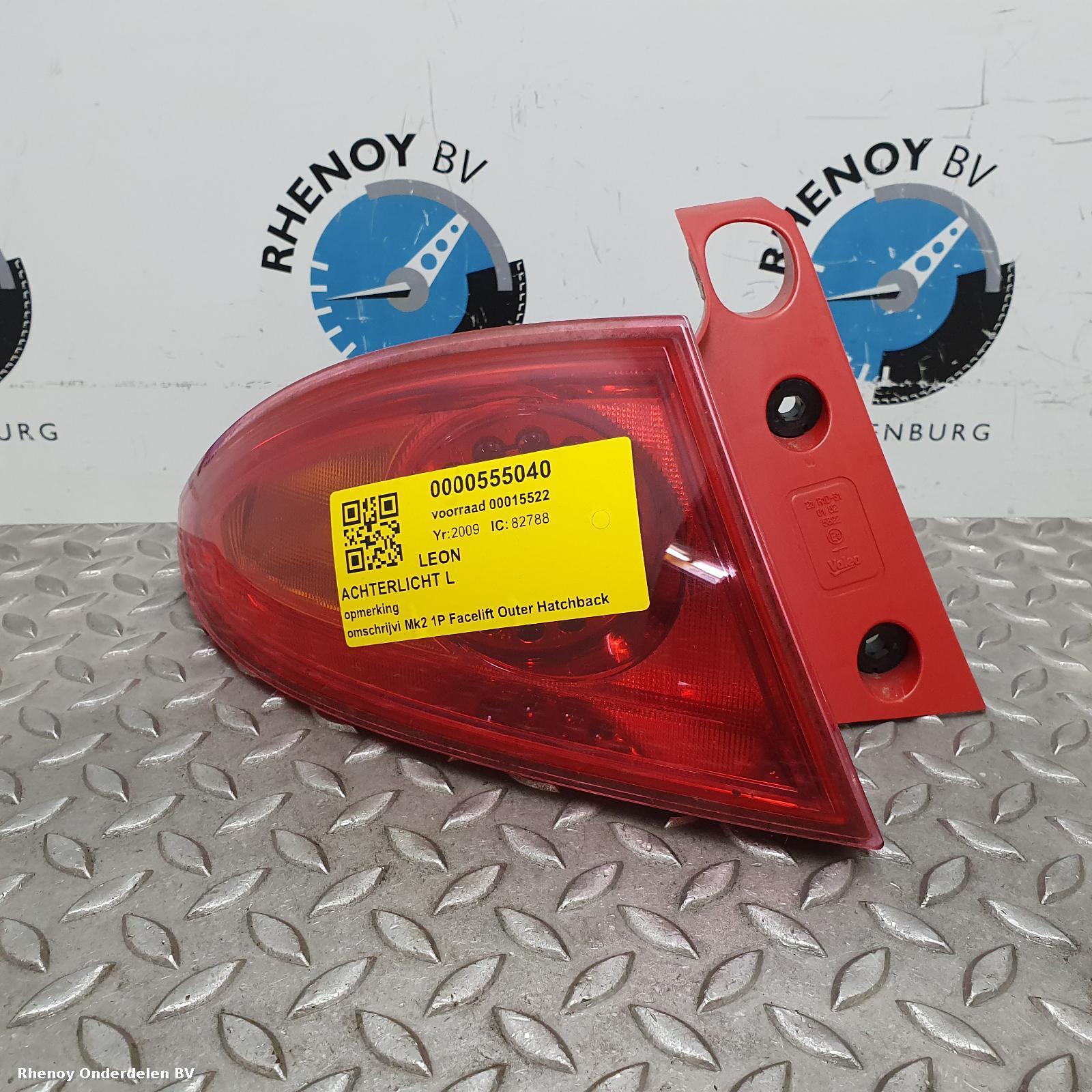 View Auto part L Taillight SEAT LEON 2009