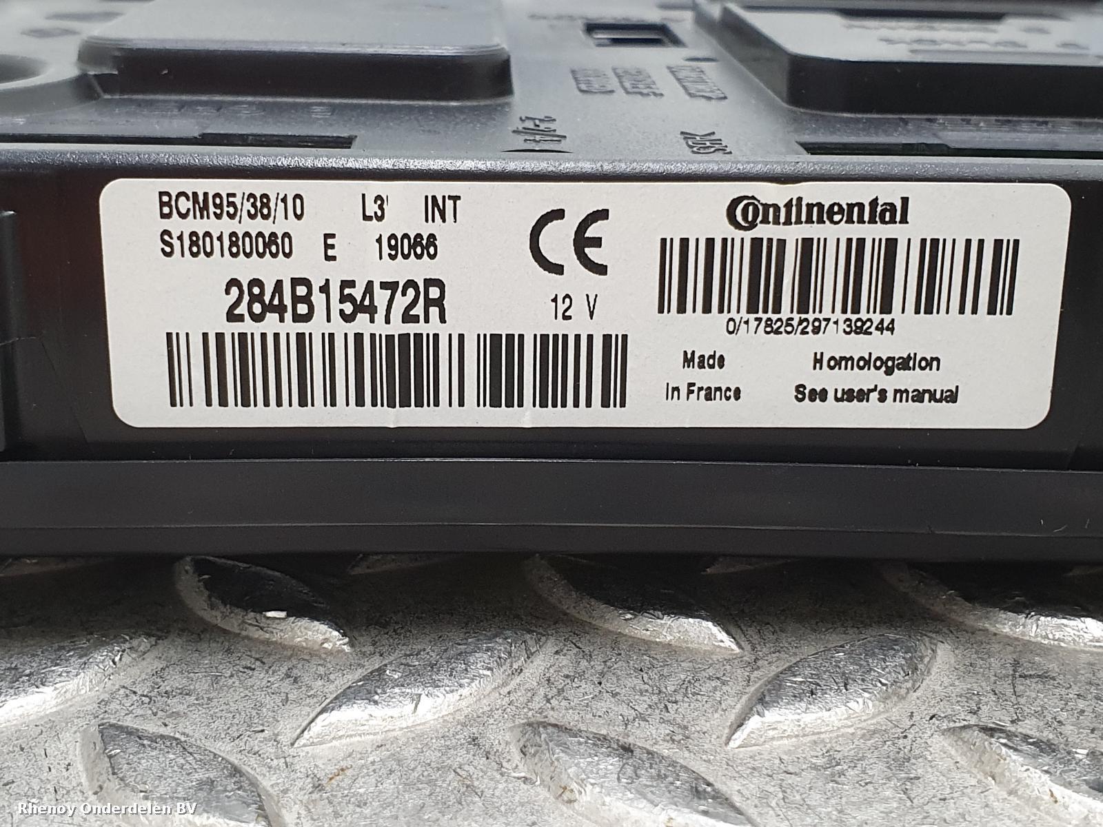 2019 RENAULT ZOE COMPUTER ECU View Auto part COMPUTER ECU RENAULT ZOE 2019