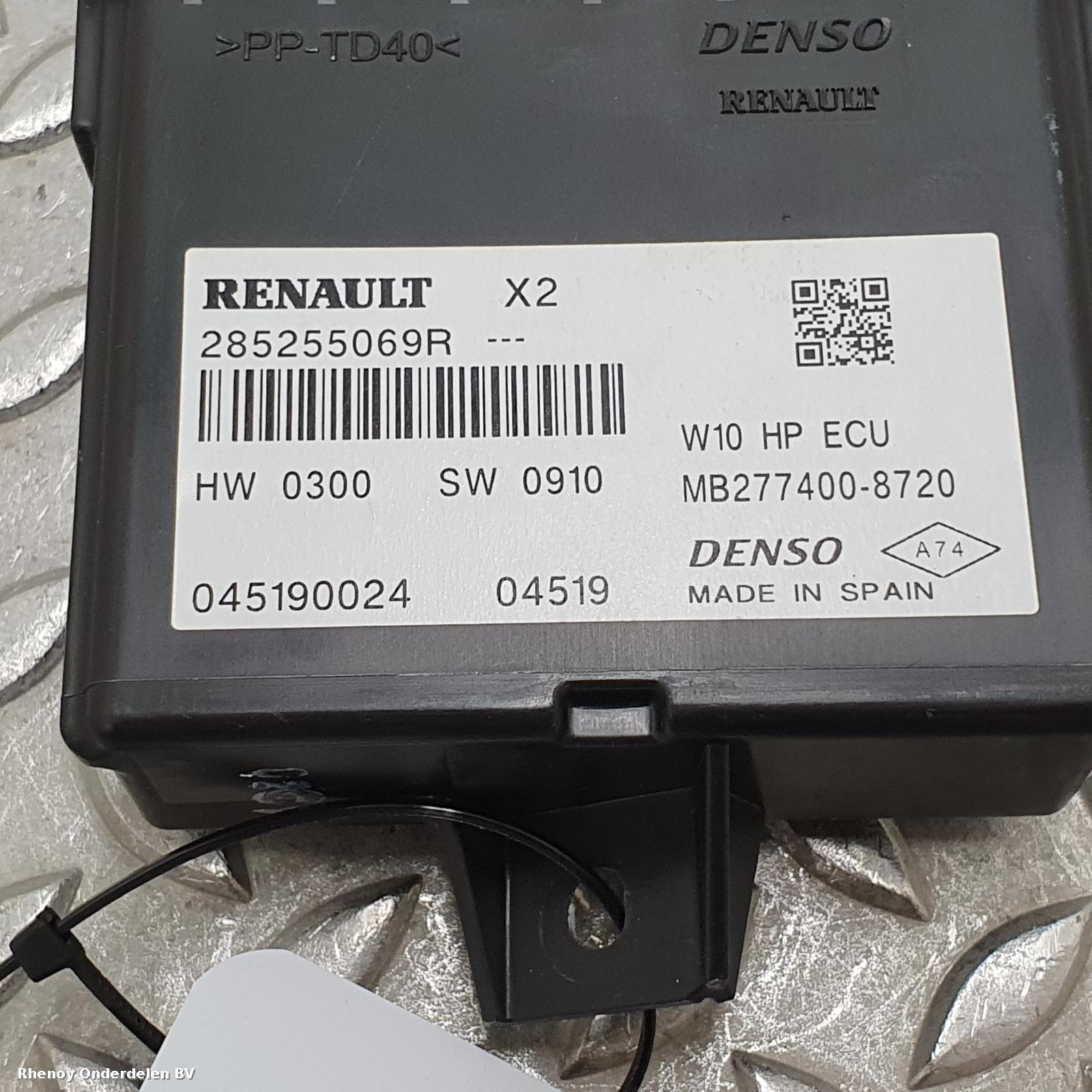 View Auto part COMPUTER ECU RENAULT ZOE 2019