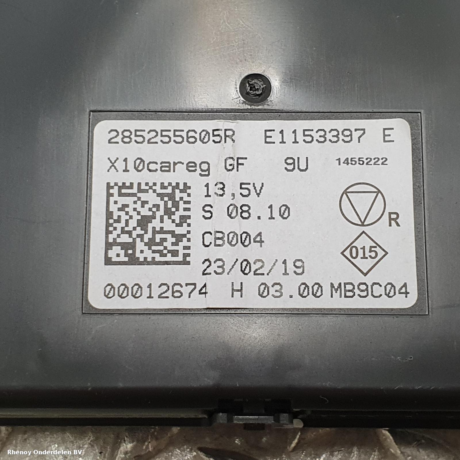 2019 RENAULT ZOE COMPUTER ECU View Auto part COMPUTER ECU RENAULT ZOE 2019