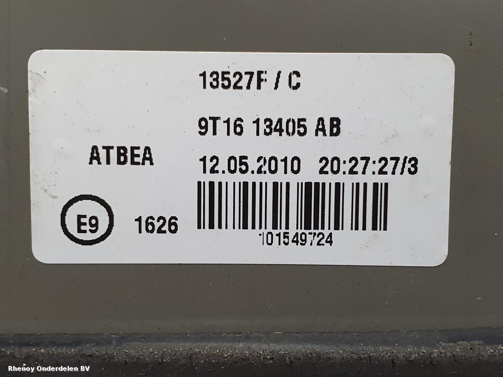 2010 FORD TRANSIT CONNECT ACHTERLICHT L View Auto part ACHTERLICHT L FORD TRANSIT CONNECT 2010