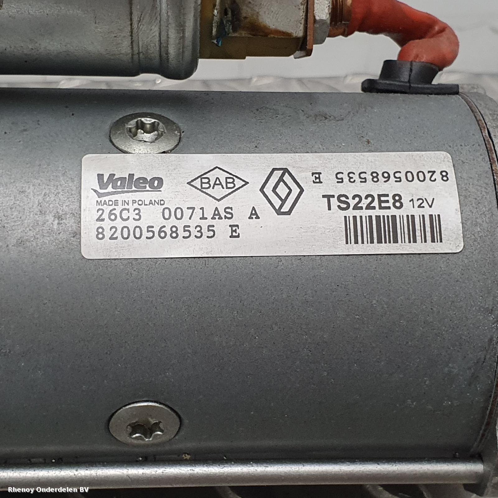 2013 RENAULT LAGUNA STARTMOTOR View Auto part STARTMOTOR RENAULT LAGUNA 2013