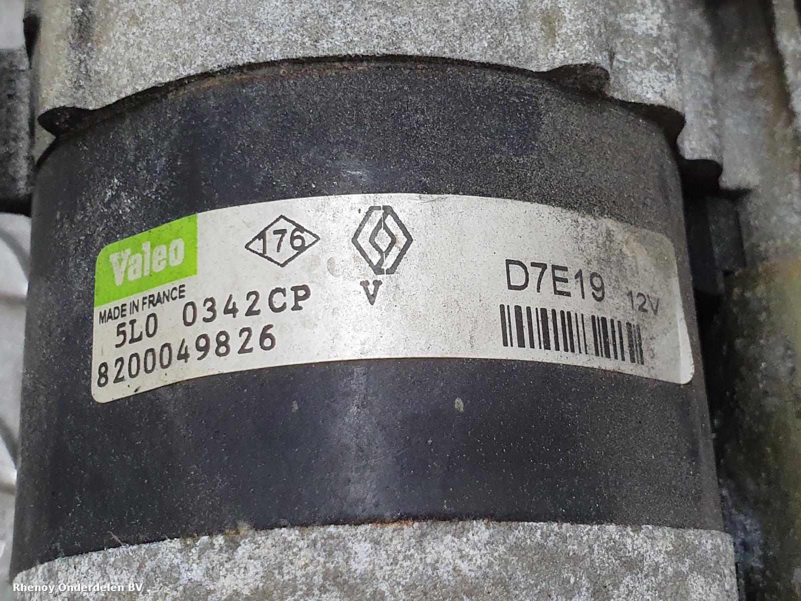 2004 RENAULT CLIO STARTMOTOR View Auto part STARTMOTOR RENAULT CLIO 2004