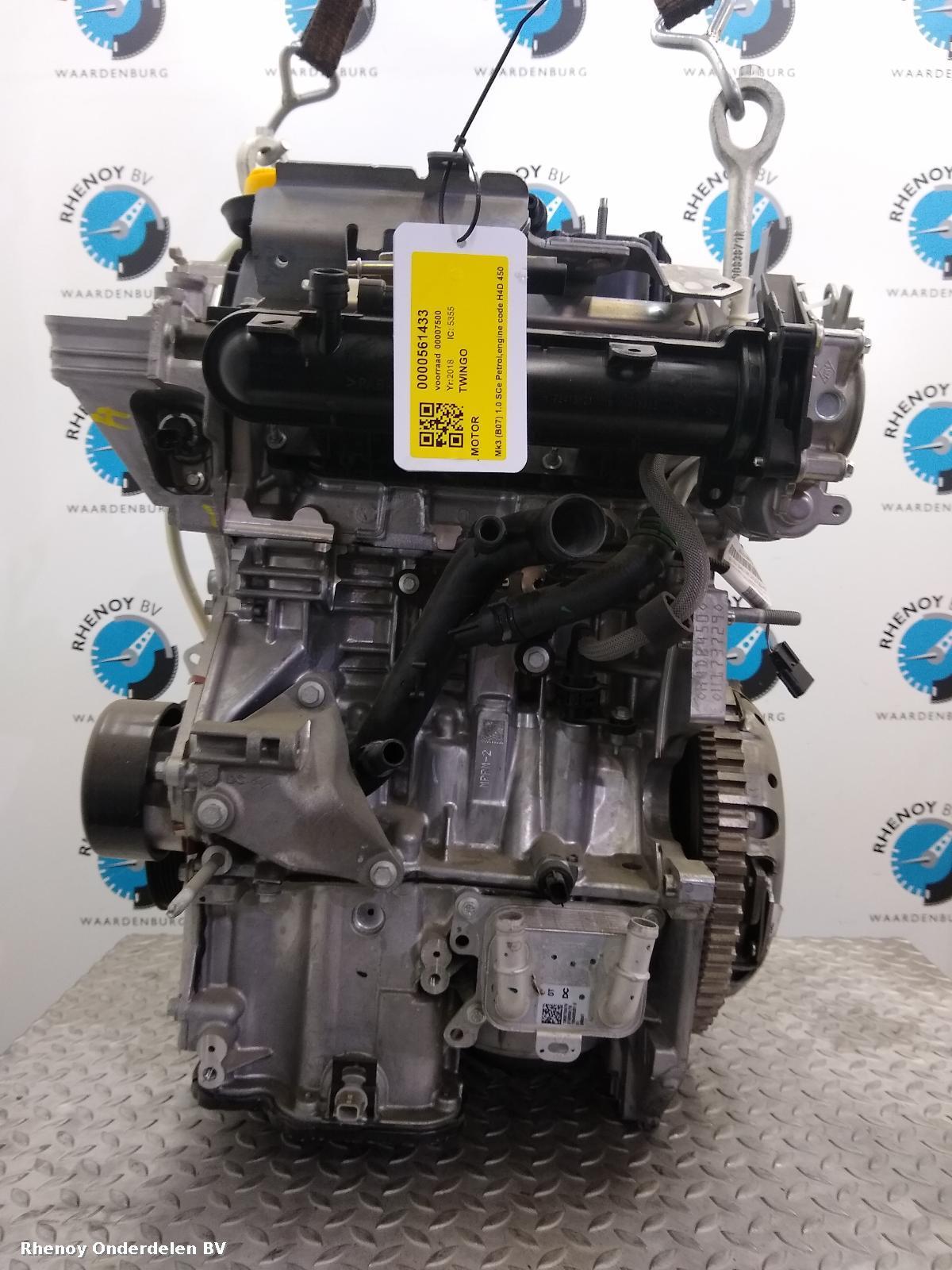 2018 RENAULT TWINGO MOTOR View Auto part MOTOR RENAULT TWINGO 2018