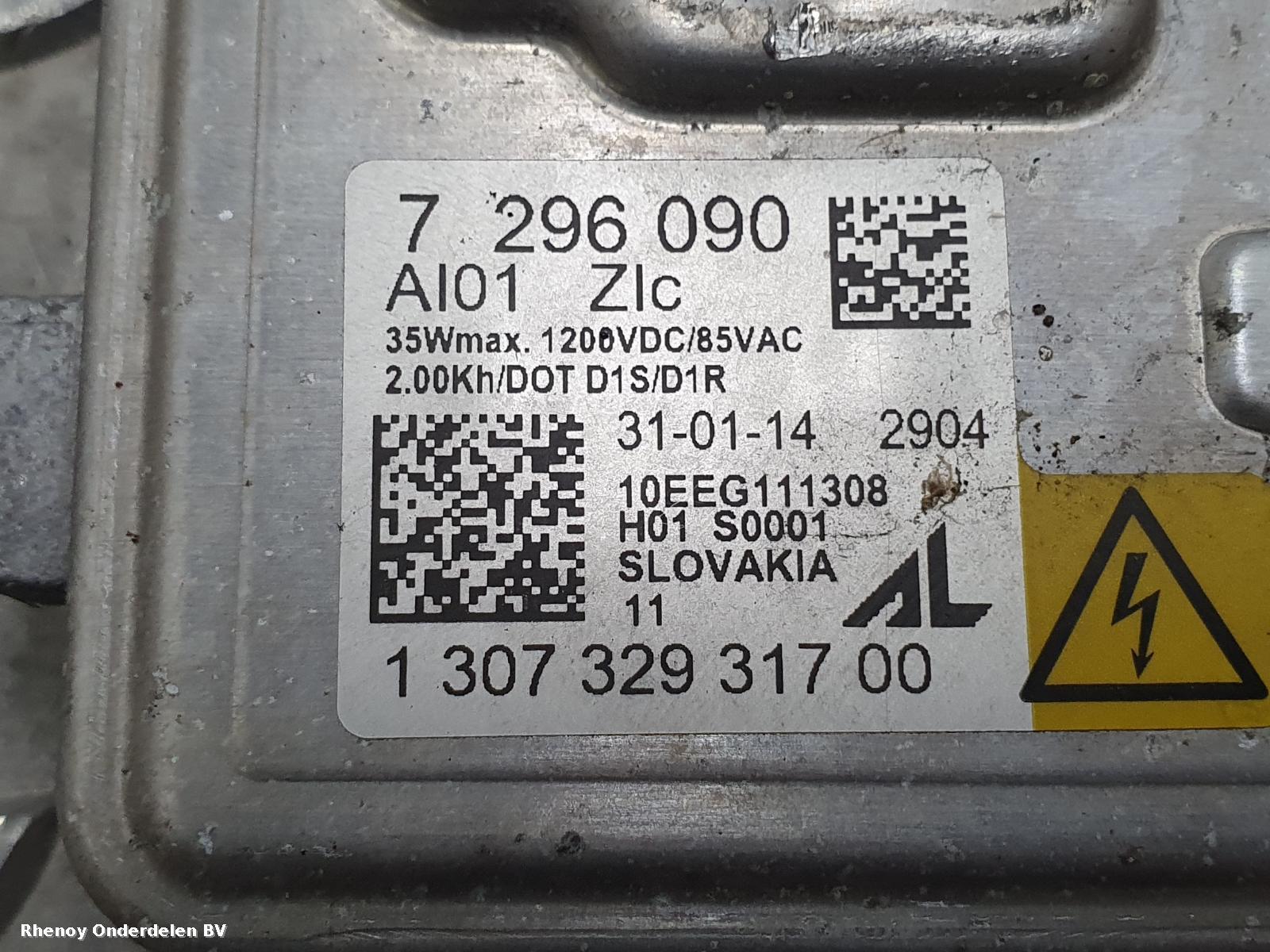 View Auto part XENON STUURAPPARAAT BMW 3 SERIES 2014