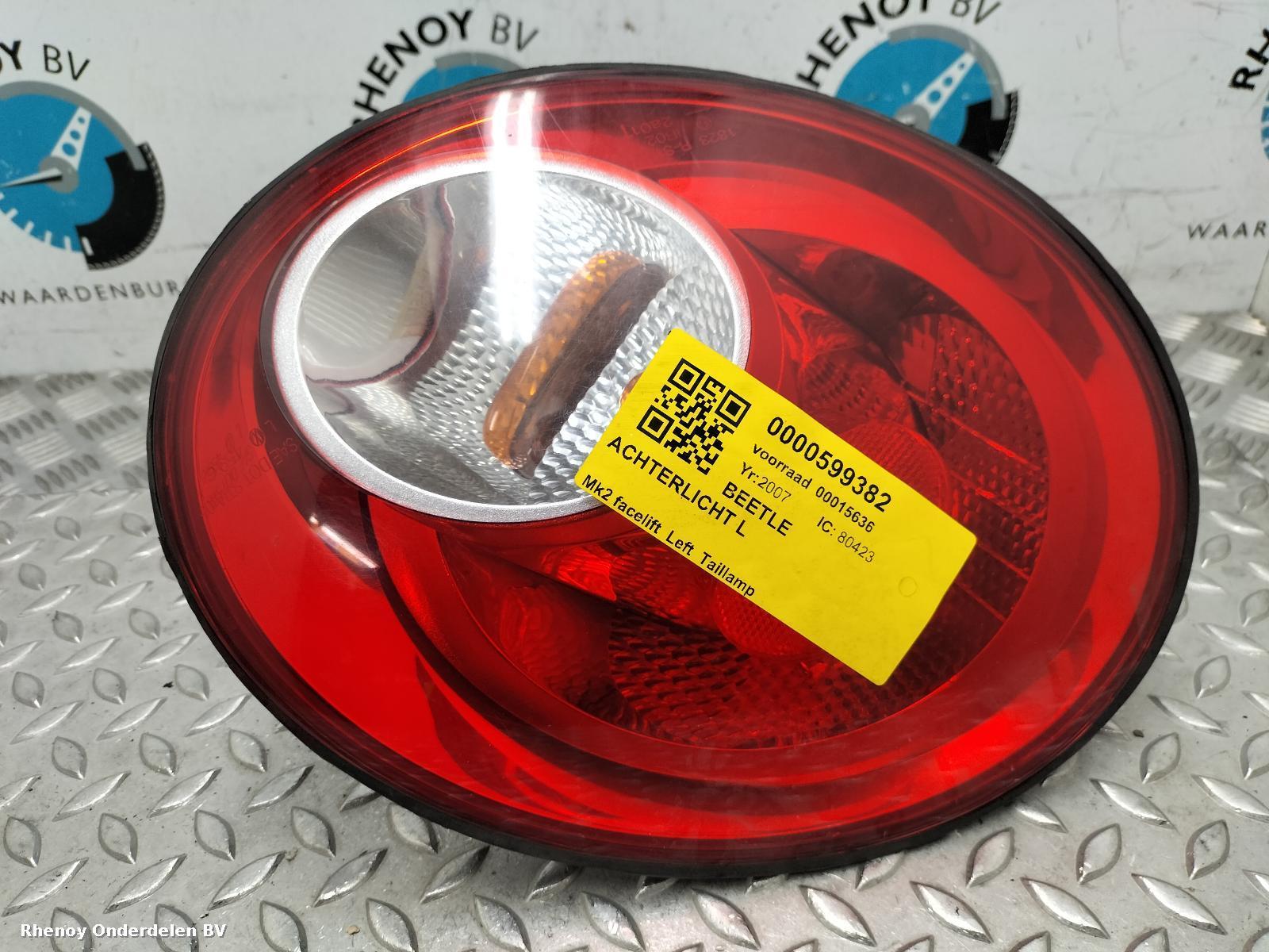 View Auto part L Taillight VOLKSWAGEN BEETLE 2007