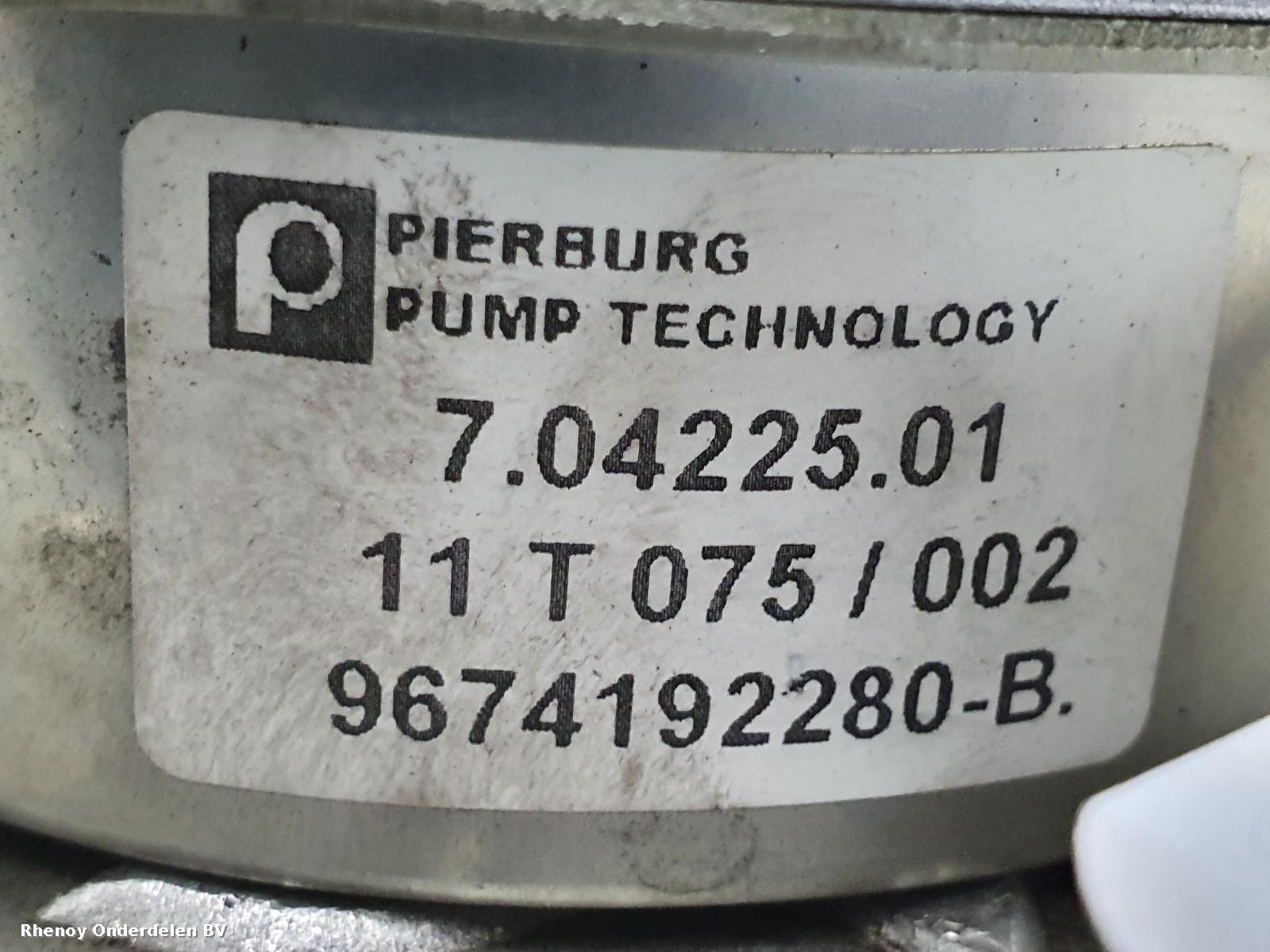 View Auto part VACUUMPOMP CITROEN C4 2012