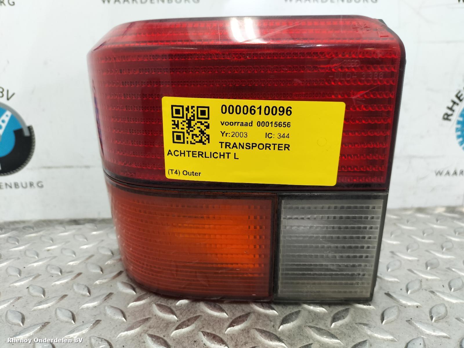 Bekijk Auto-onderdeel ACHTERLICHT L VOLKSWAGEN TRANSPORTER 2003