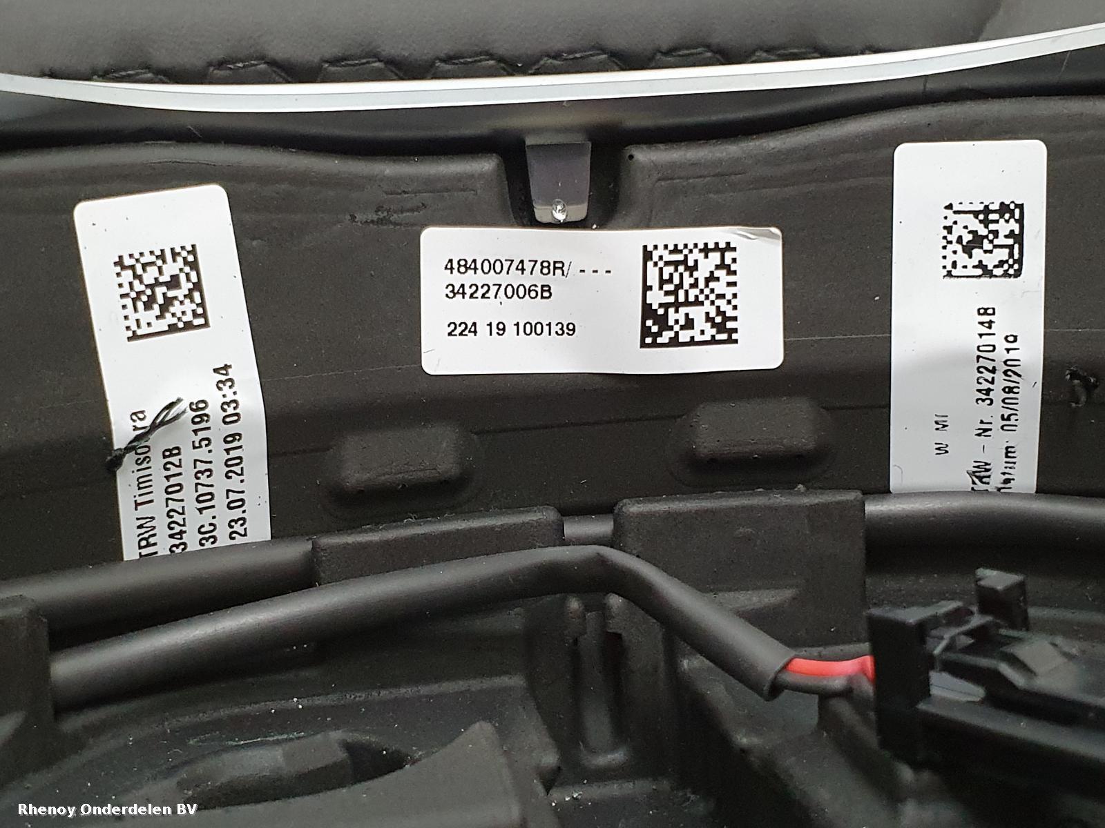 2019 DACIA SANDERO STEPWAY STUURWIEL View Auto part STUURWIEL DACIA SANDERO STEPWAY 2019