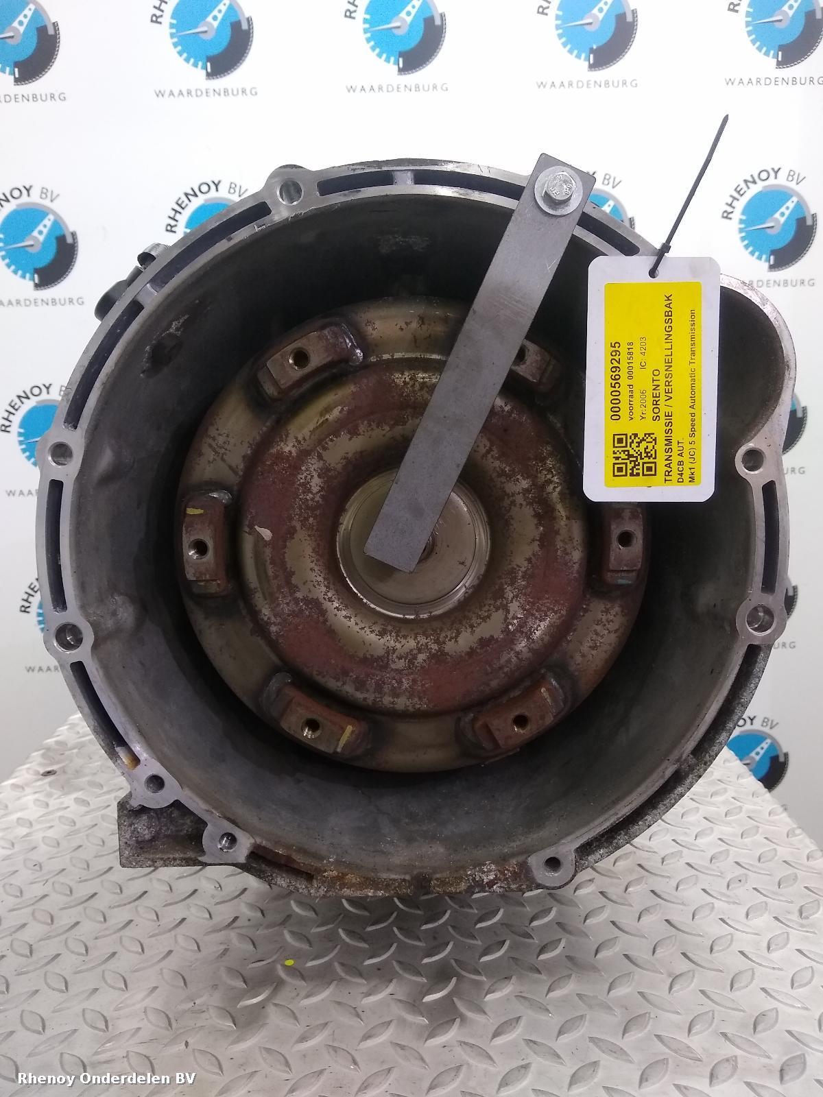 View Auto part Gearbox KIA SORENTO 2006