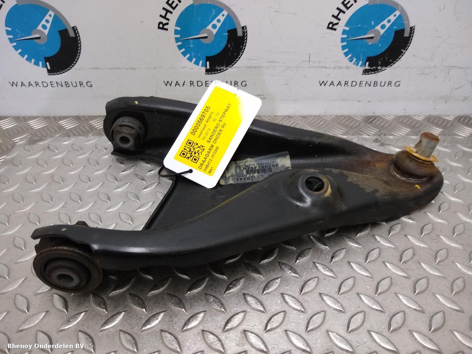 View Auto part RF Lower Control Arm DACIA SANDERO STEPWAY 2019