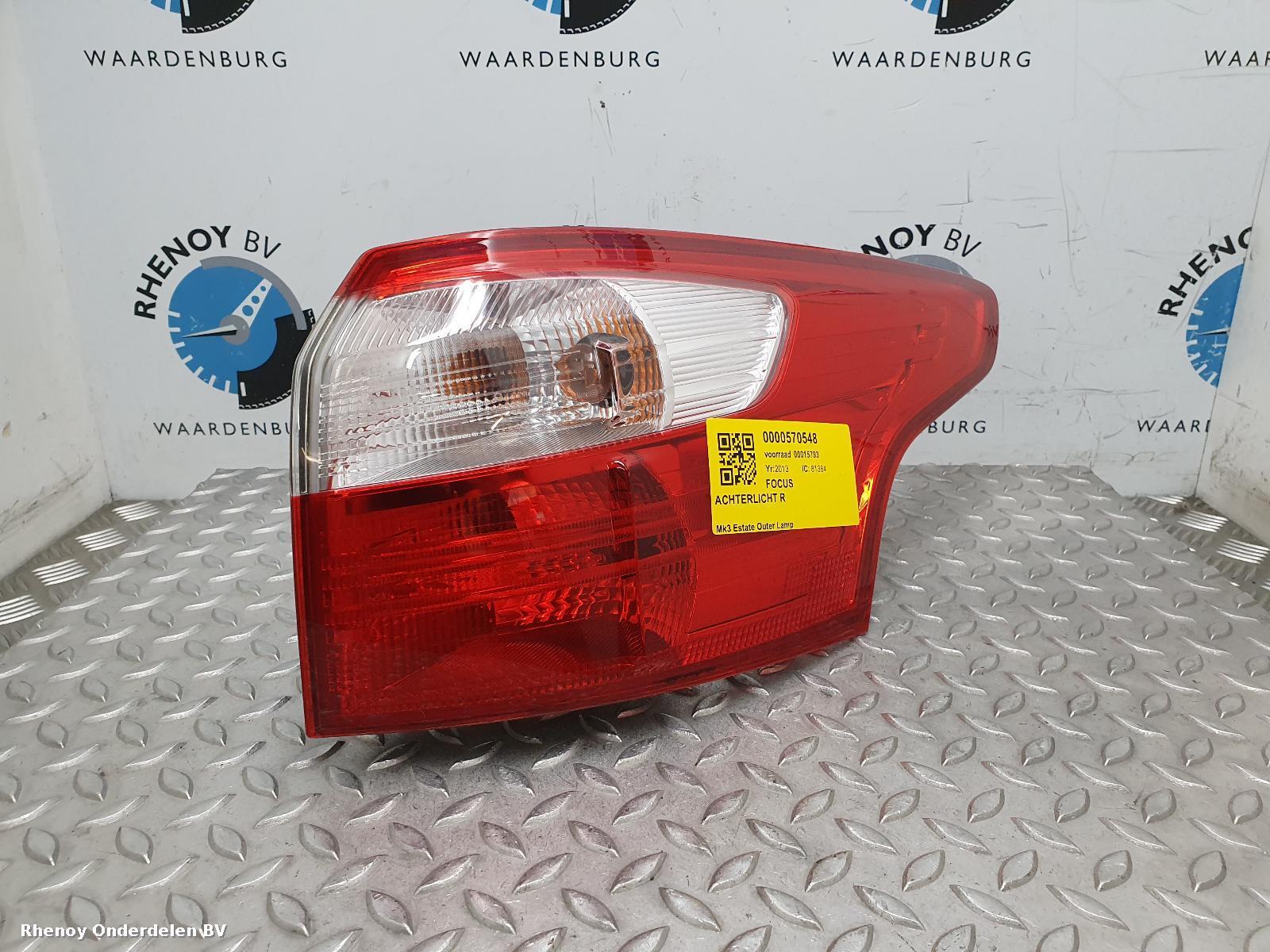 View Auto part ACHTERLICHT R FORD FOCUS 2013