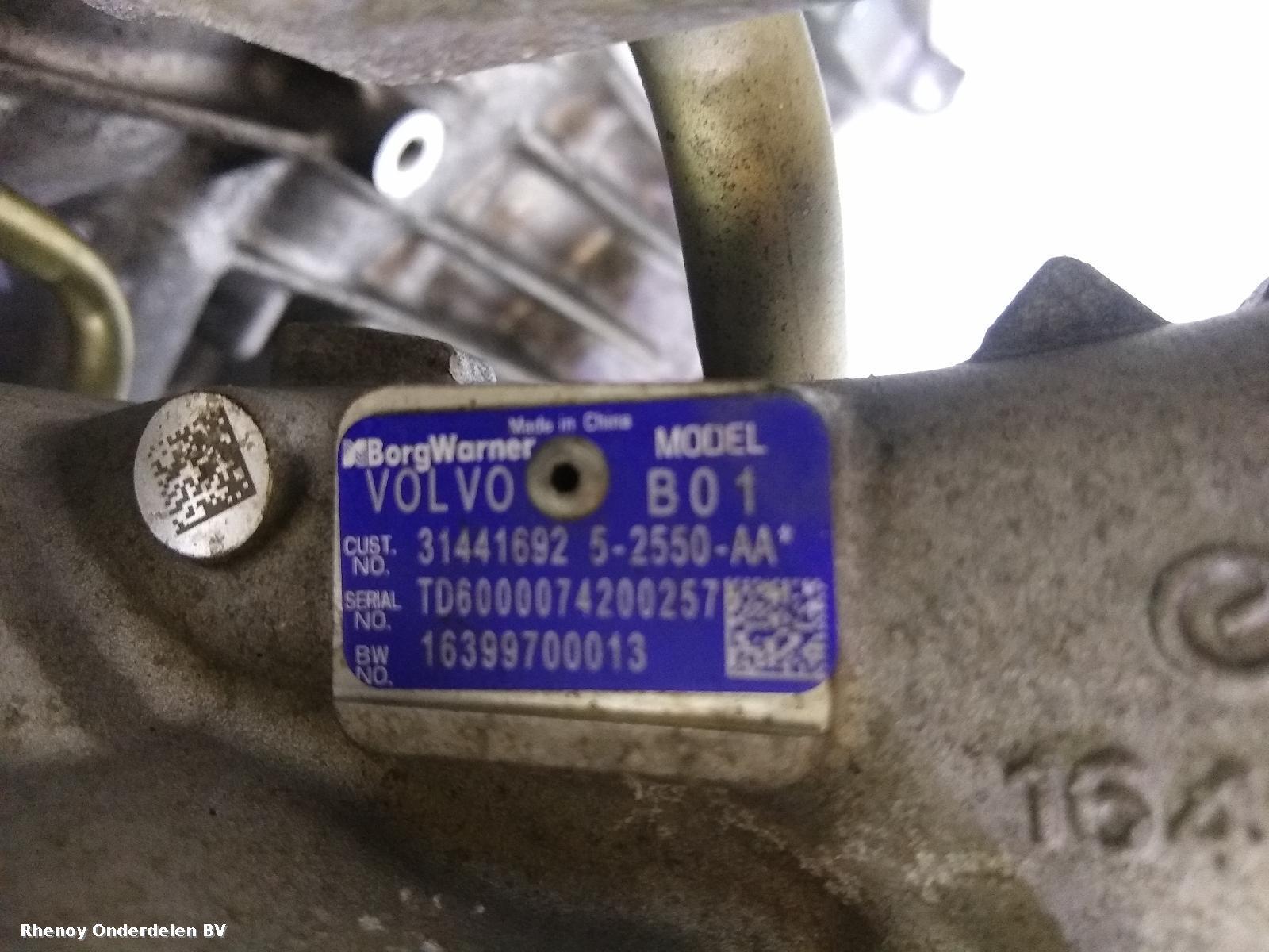 View Auto part TURBO VOLVO V40 2018
