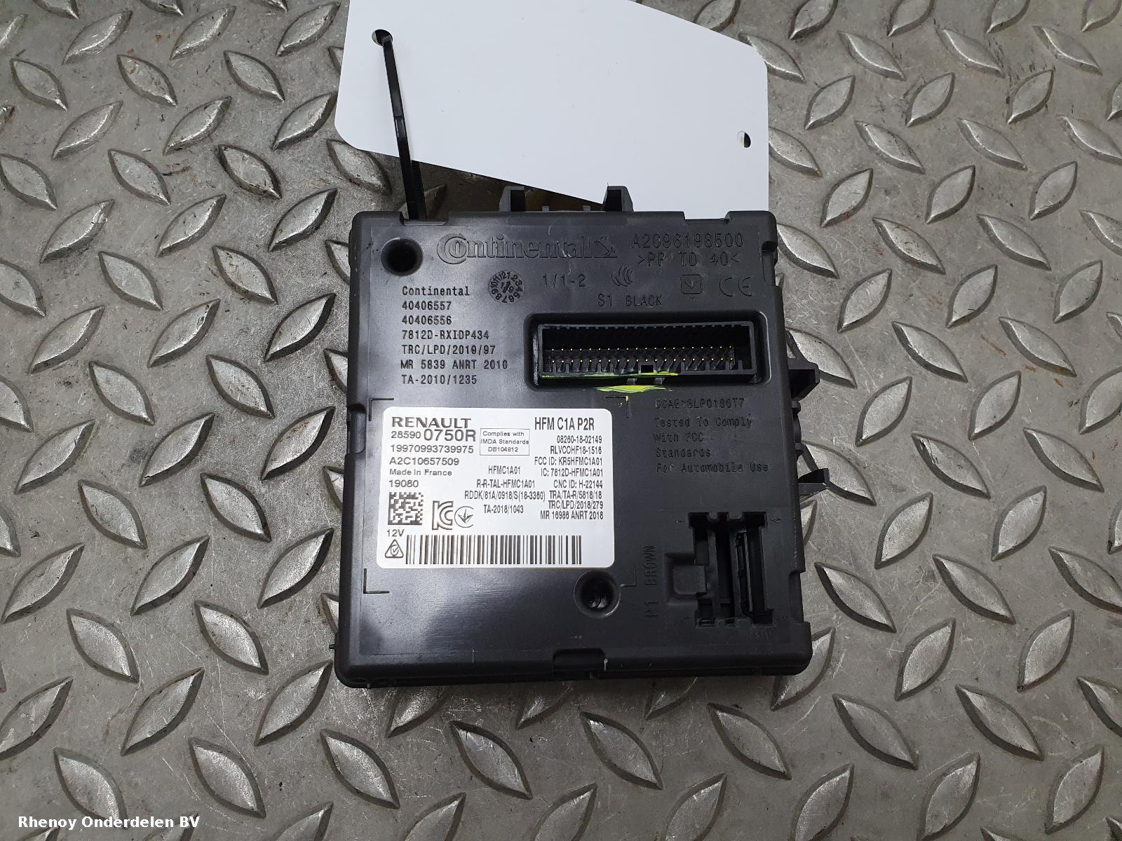 View Auto part ECU RENAULT CLIO 2019