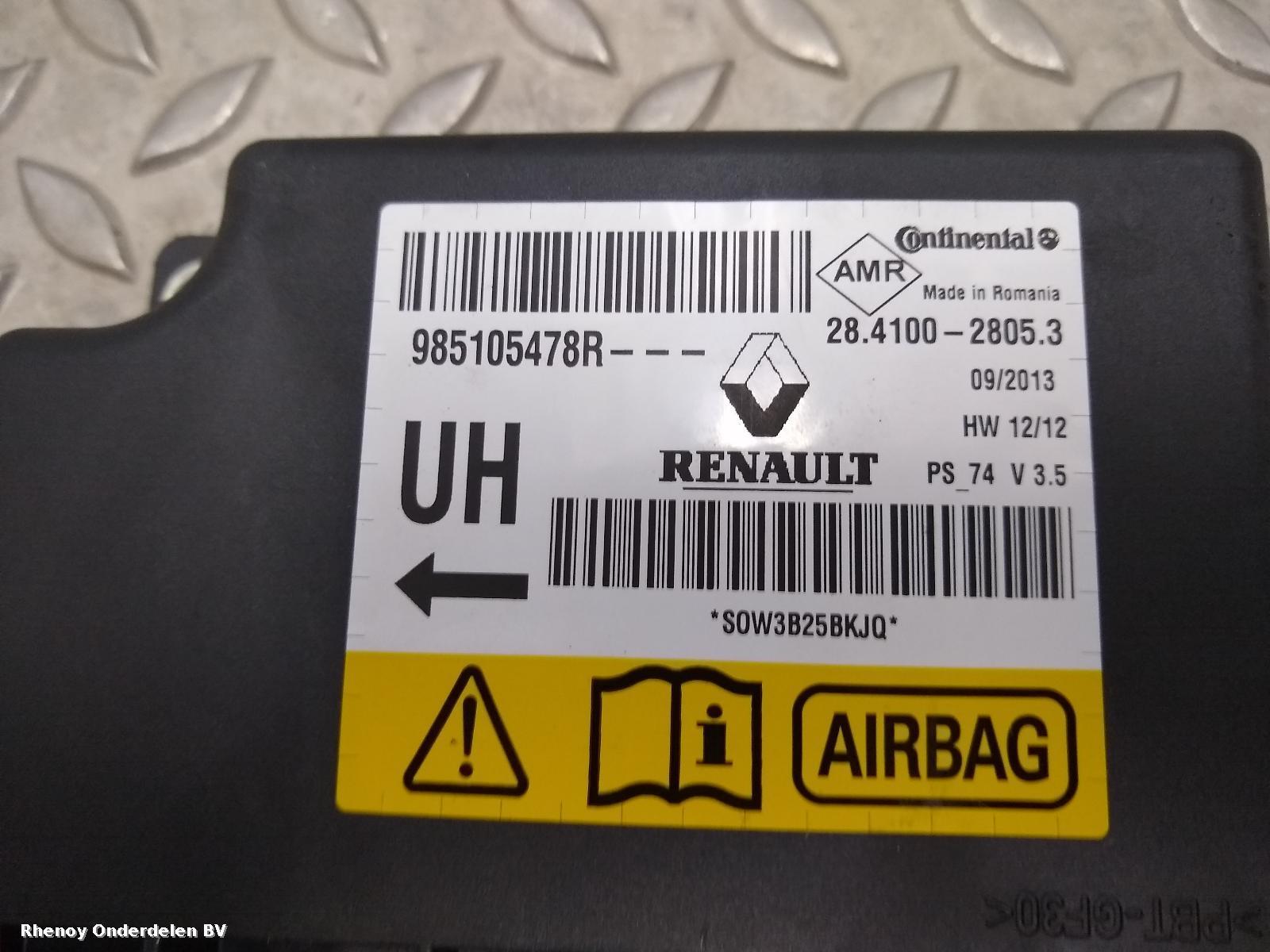 2013 RENAULT MEGANE COMPUTER ECU View Auto part COMPUTER ECU RENAULT MEGANE 2013