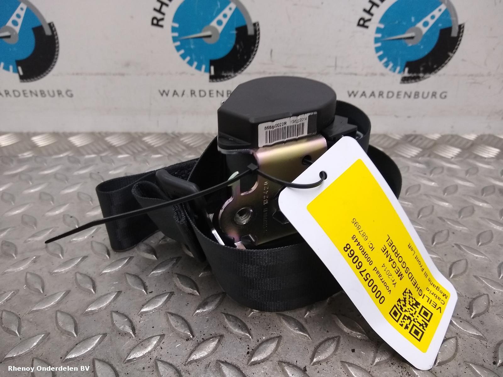 Bekijk Auto-onderdeel GORDELSPANNER RENAULT MEGANE 2014