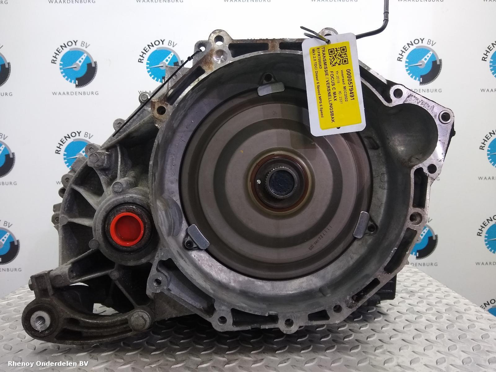 Bekijk Auto-onderdeel TRANSMISSIE / VERSNELLINGSBAK FORD FOCUS C MAX 2018