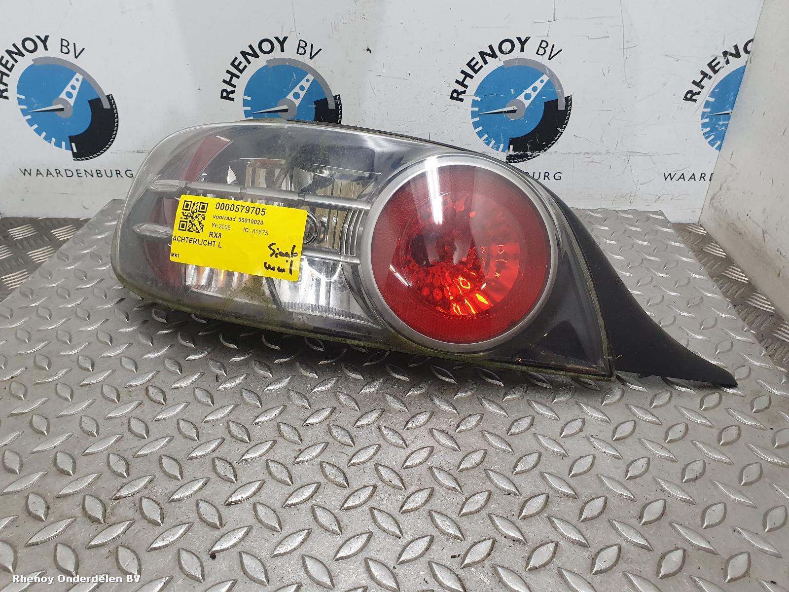 View Auto part L Taillight MAZDA RX8 2006
