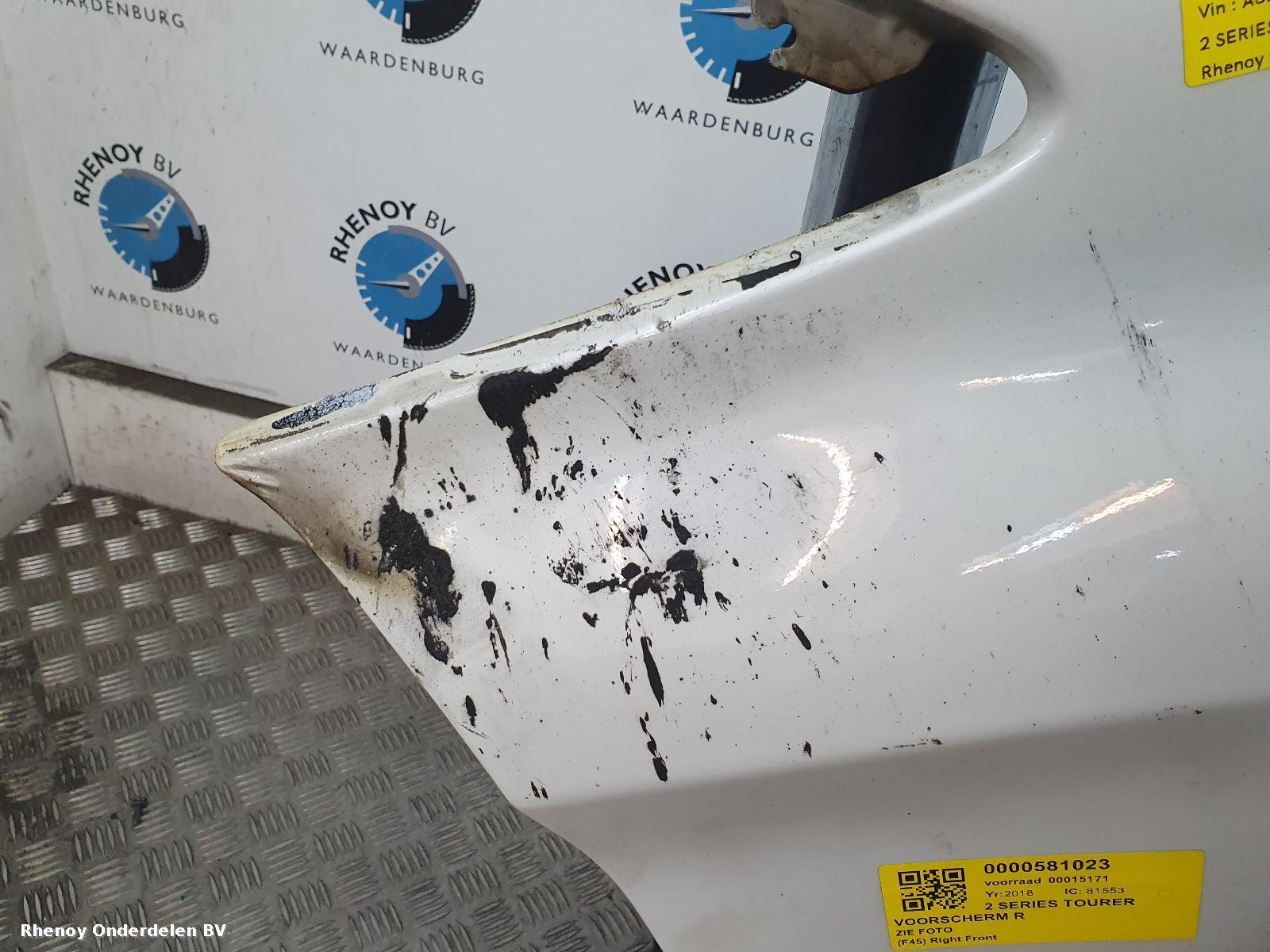 View Auto part VOORSCHERM R BMW 2 SERIES TOURER 2018