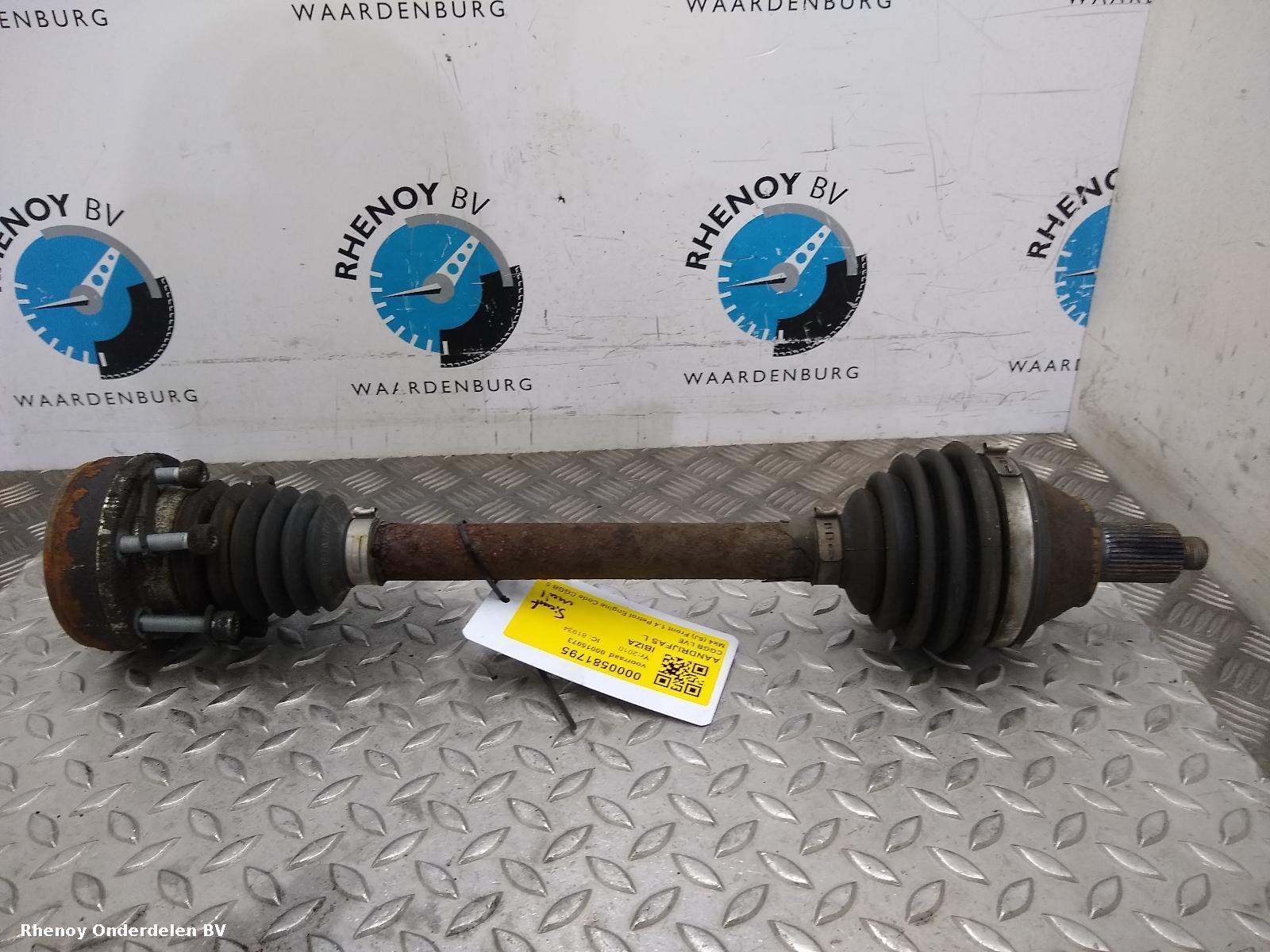 Bekijk Auto-onderdeel AANDRIJFAS L SEAT IBIZA 2010