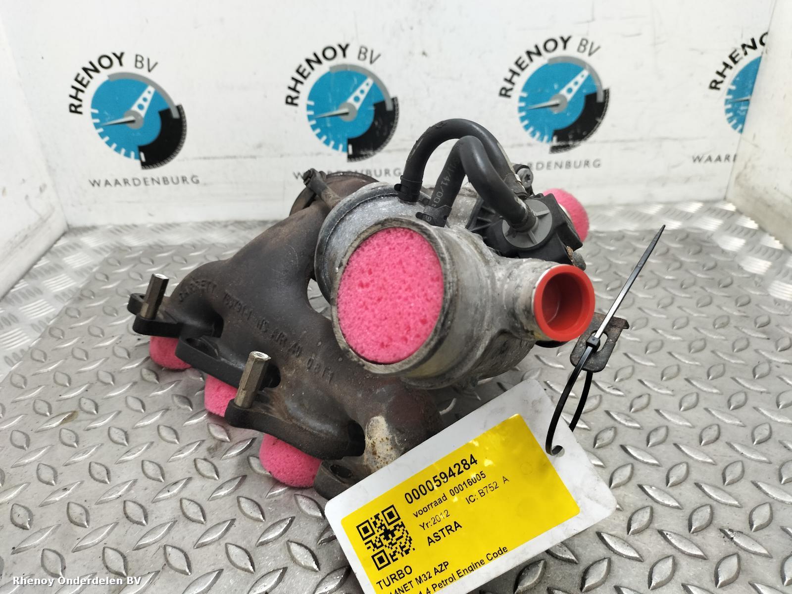 Bekijk Auto-onderdeel TURBO OPEL / VAUXHALL ASTRA 2012