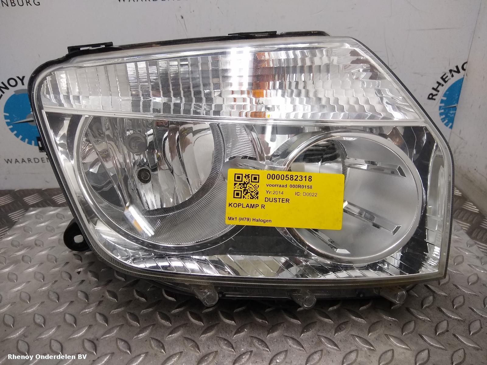 Bekijk Auto-onderdeel KOPLAMP R DACIA DUSTER 2014