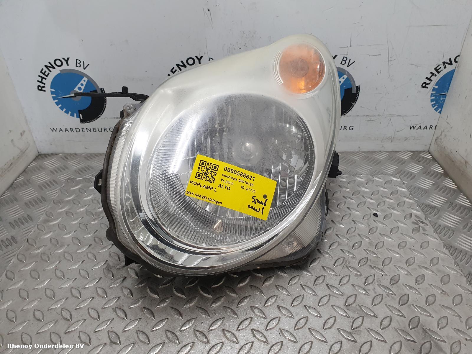 Bekijk Auto-onderdeel KOPLAMP L SUZUKI ALTO 2009