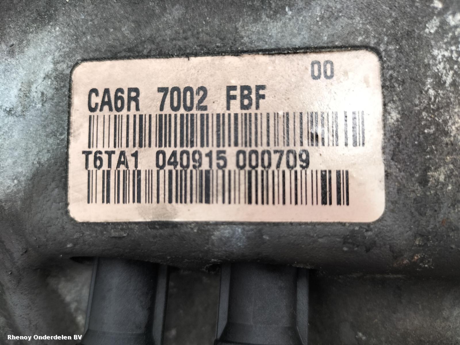 View Auto part TRANSMISSIE / VERSNELLINGSBAK FORD FIESTA 2015