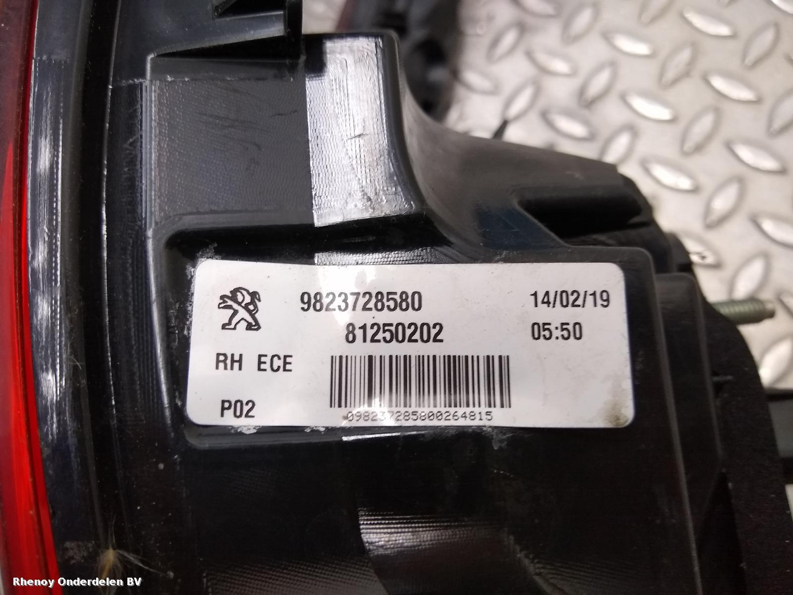 View Auto part ACHTERLICHT R PEUGEOT 308 2019