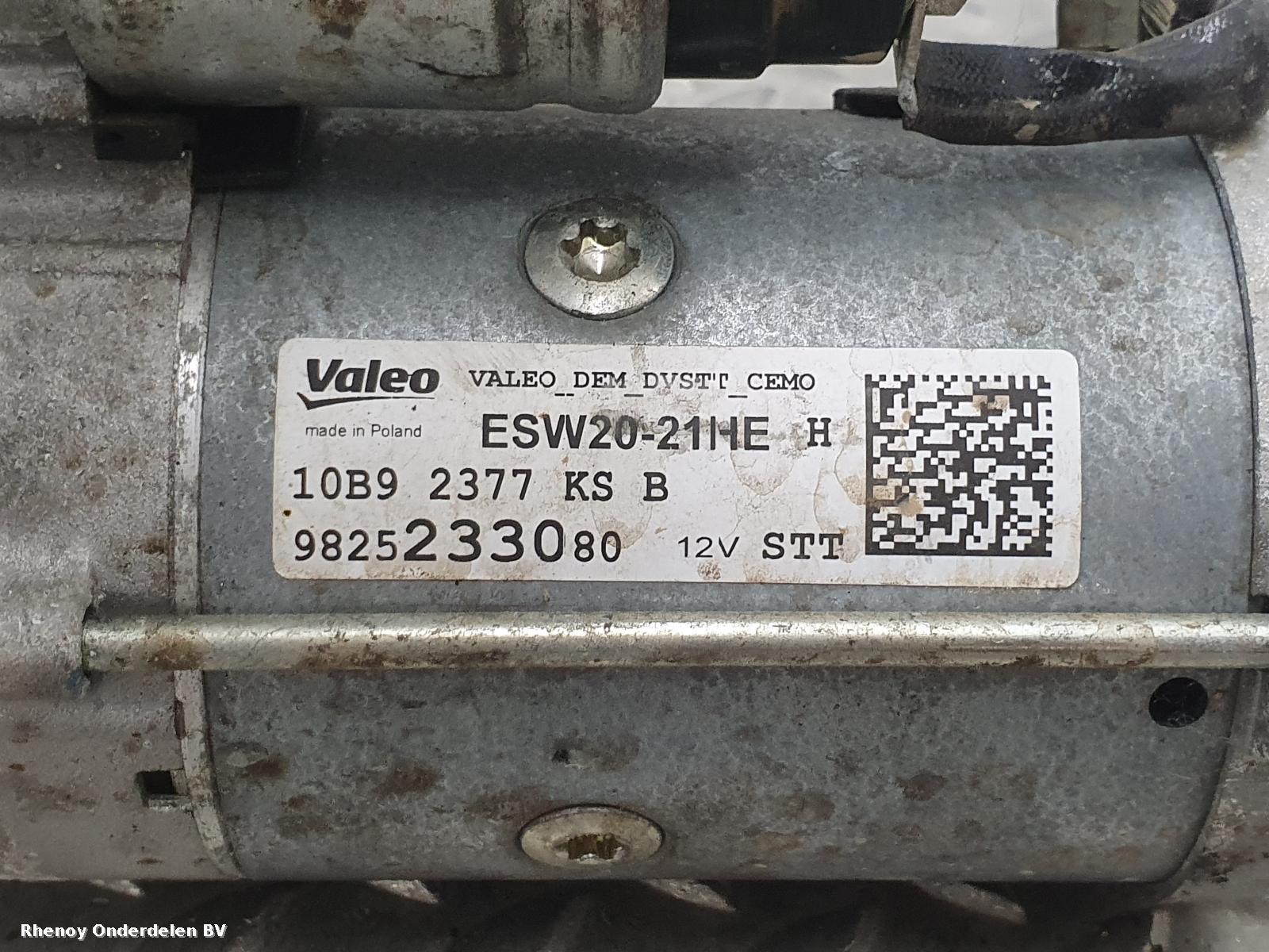 View Auto part STARTMOTOR PEUGEOT 308 2019
