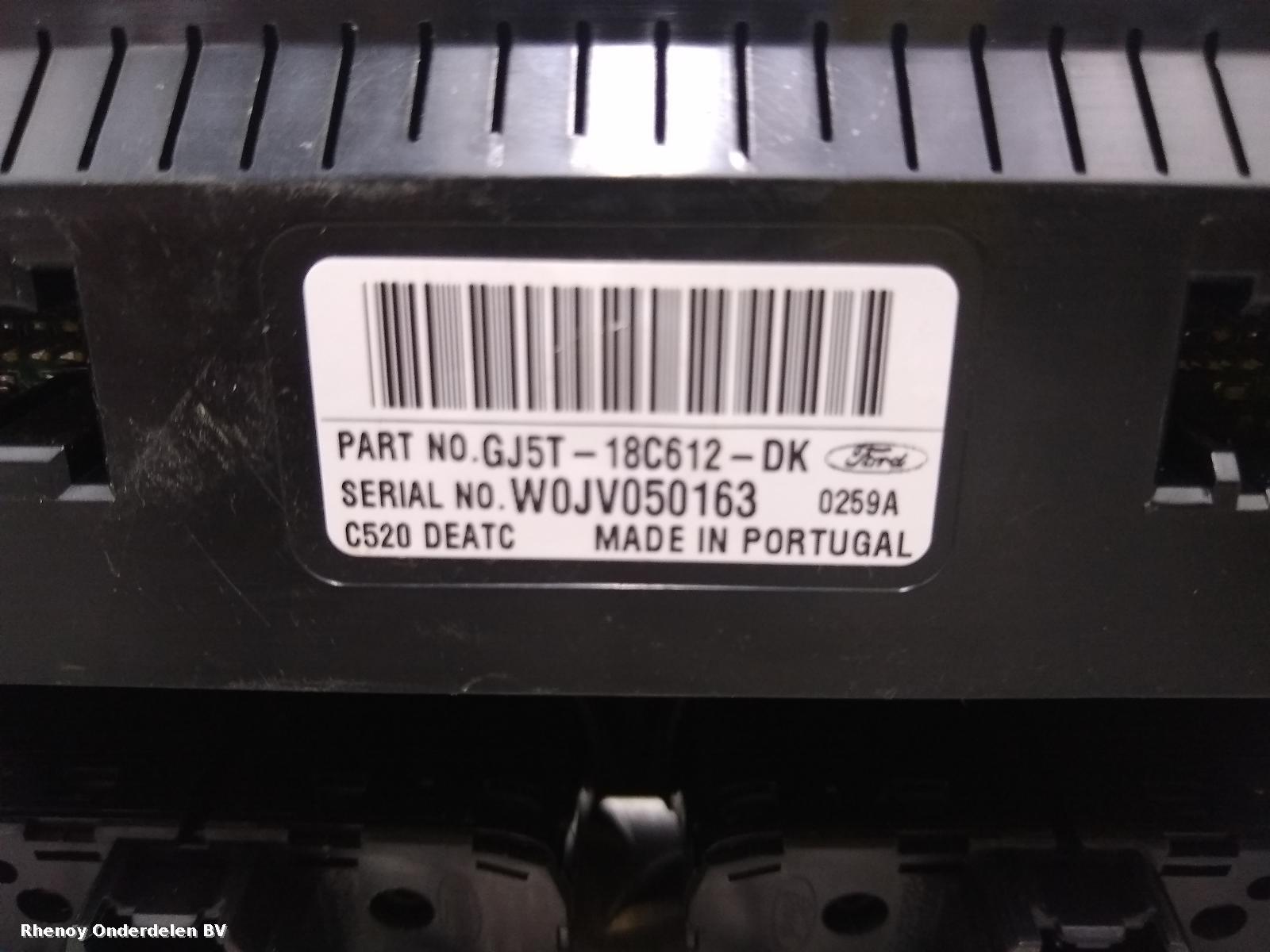 View Auto part KACHEL BEDIENINGSPANEEL FORD KUGA 2019