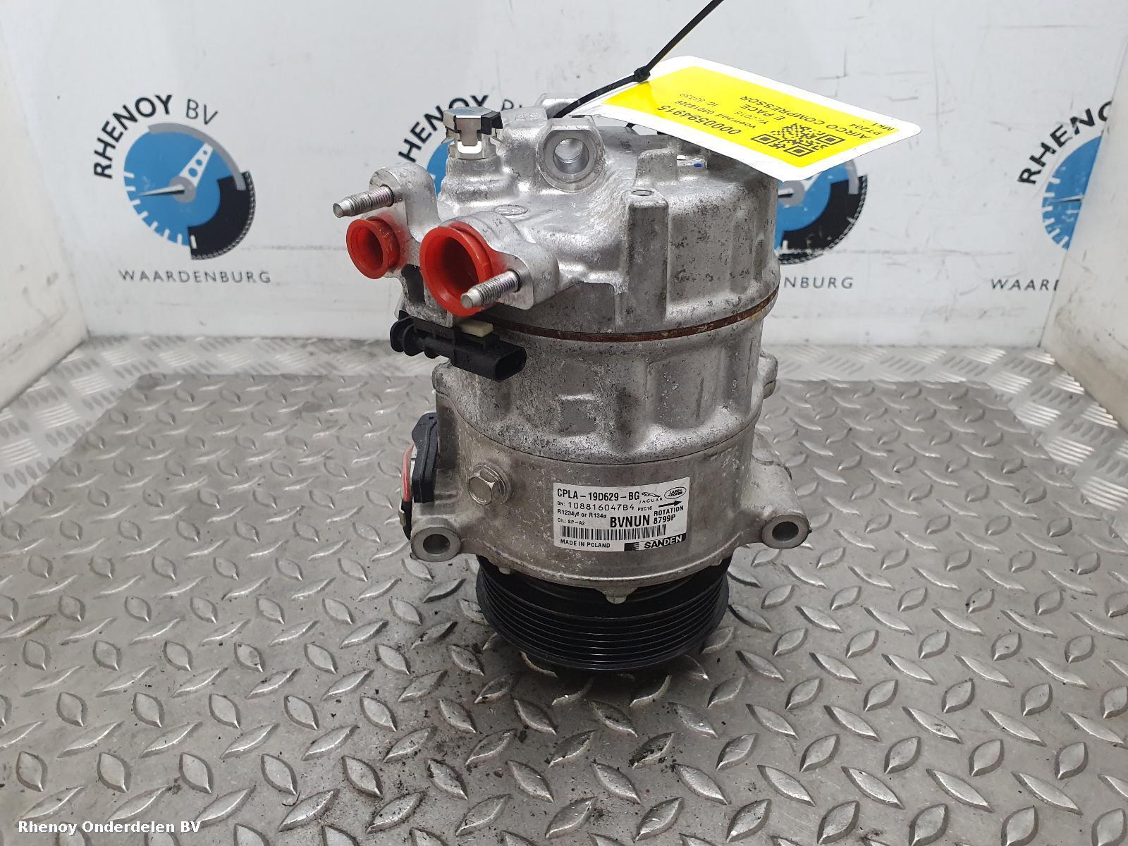 View Auto part Compressor JAGUAR E PACE 2018