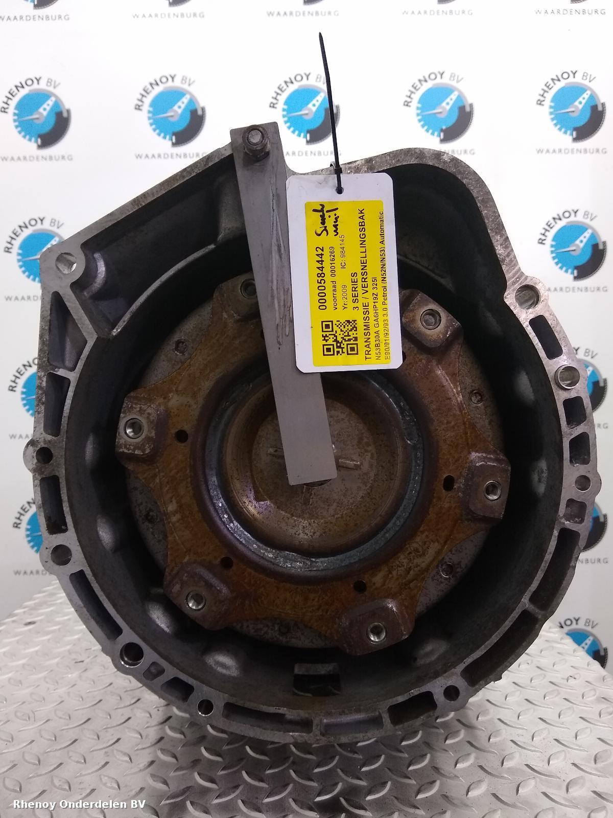 Bekijk Auto-onderdeel TRANSMISSIE / VERSNELLINGSBAK BMW 3 SERIES 2009