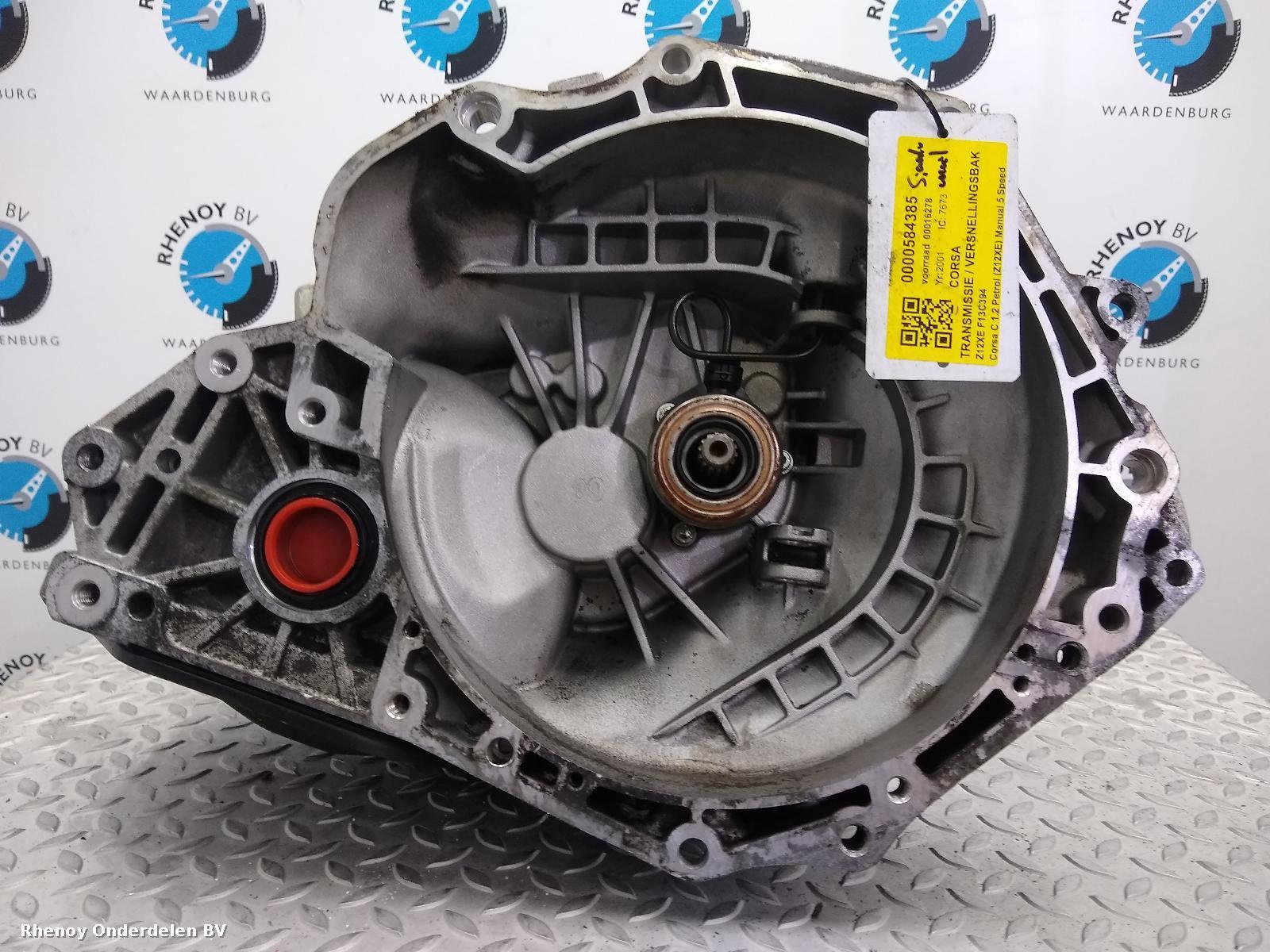 View Auto part TRANSMISSIE / VERSNELLINGSBAK OPEL / VAUXHALL CORSA 2001