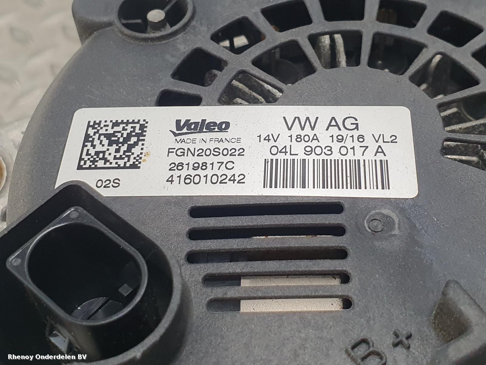 View Auto part DYNAMO AUDI A5 2016