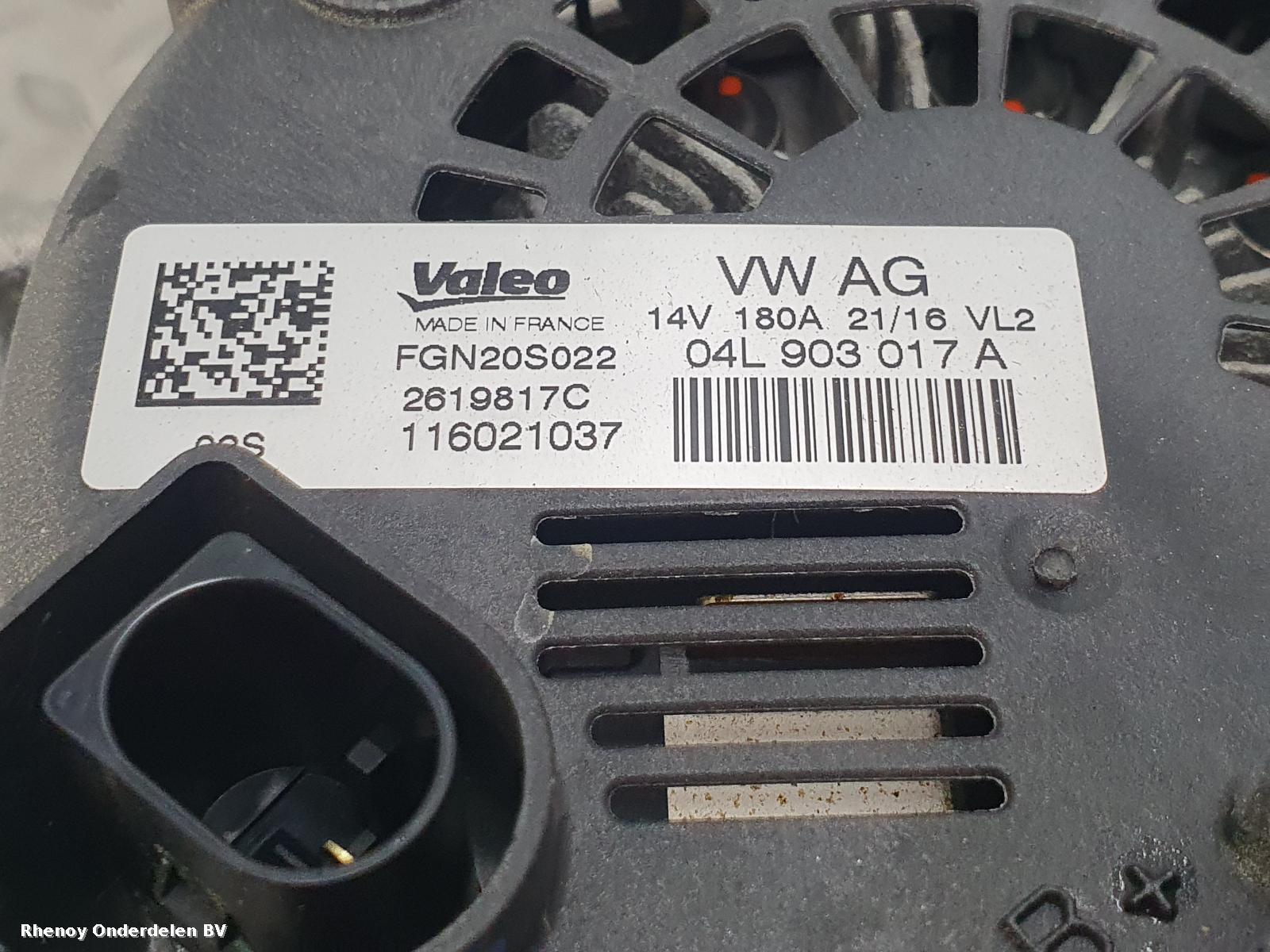 View Auto part DYNAMO AUDI A5 2016