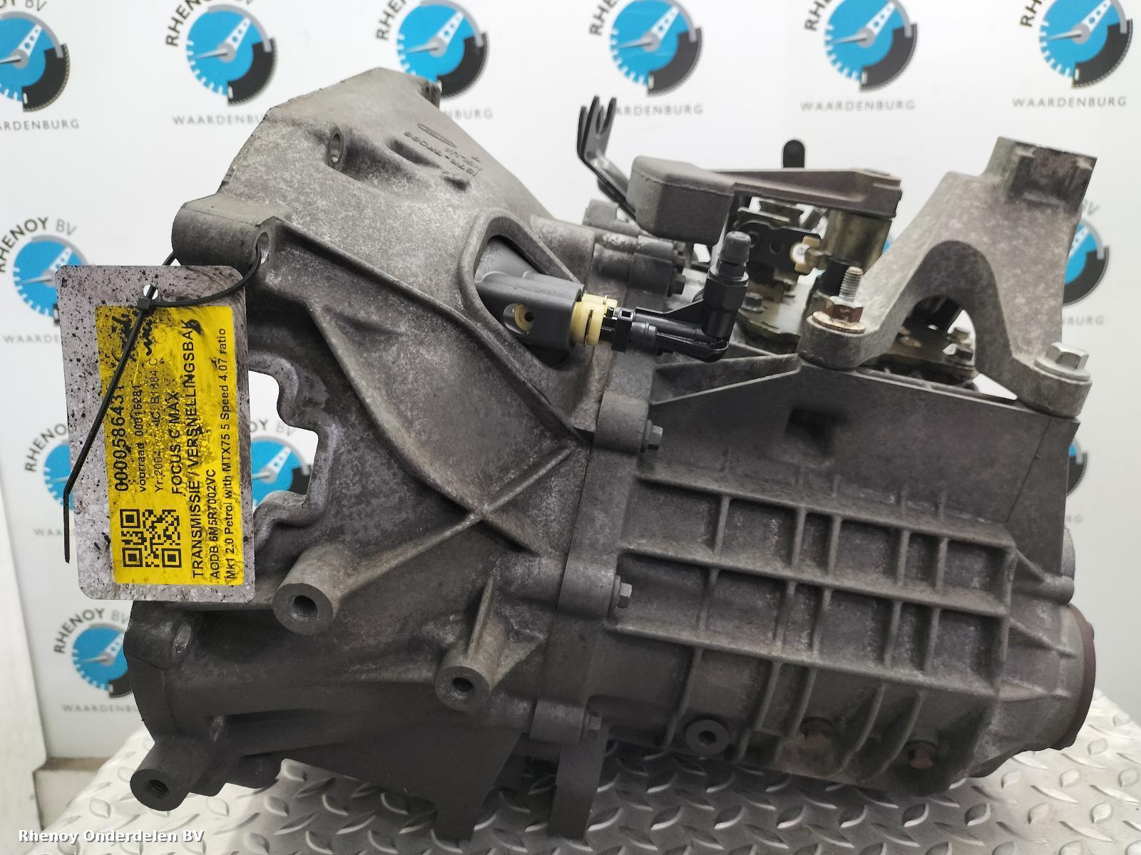 View Auto part TRANSMISSIE / VERSNELLINGSBAK FORD FOCUS C MAX 2004