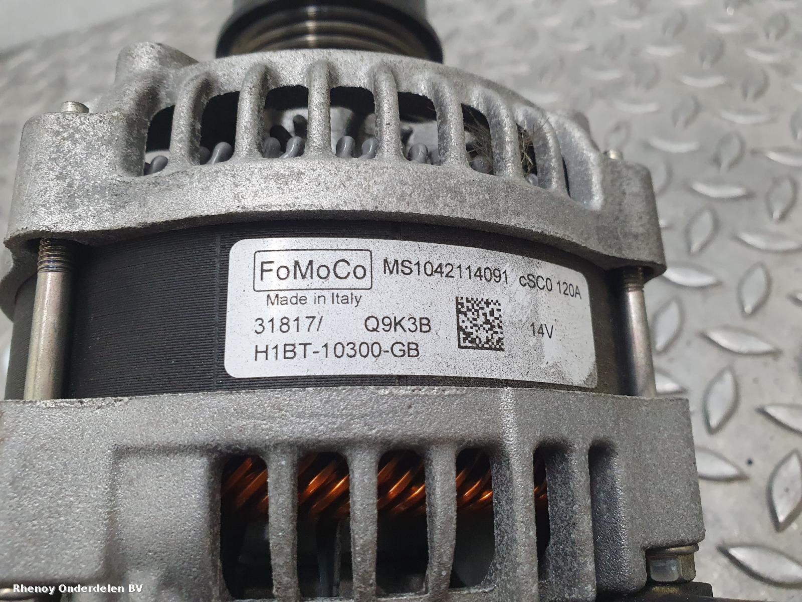 View Auto part DYNAMO FORD FIESTA 2020