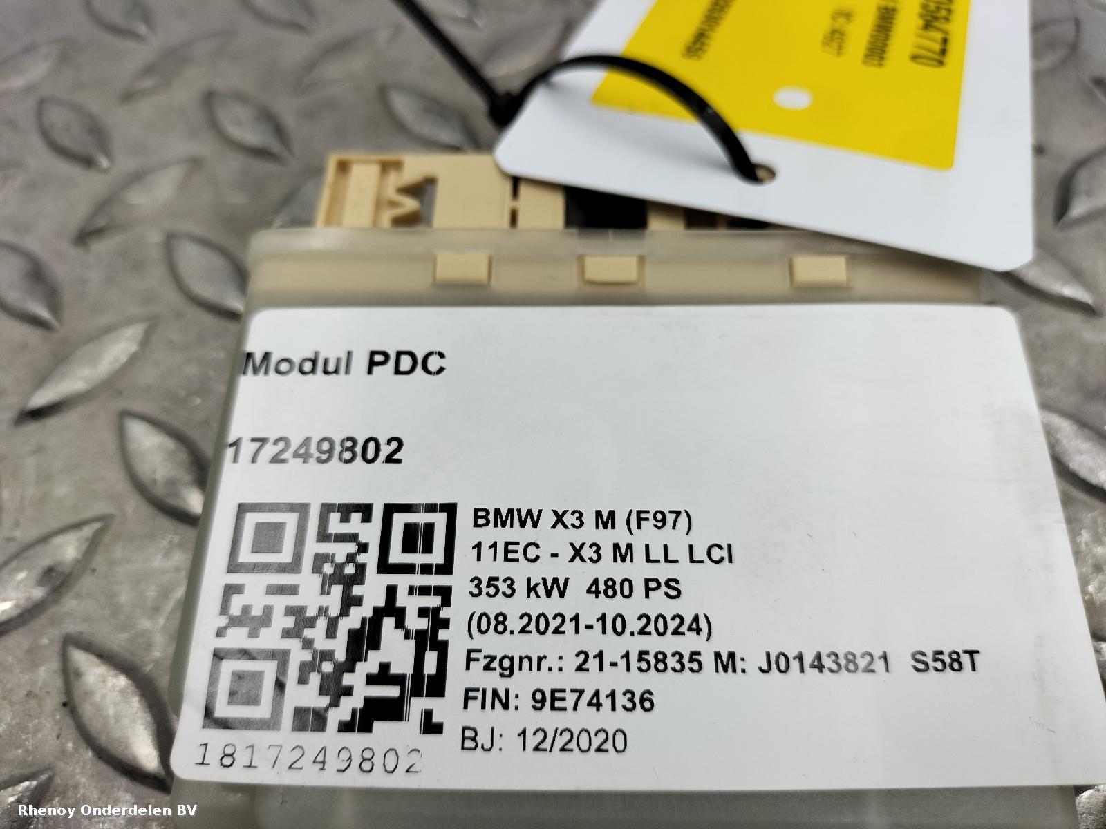 View Auto part COMPUTER ECU BMW X3 2021