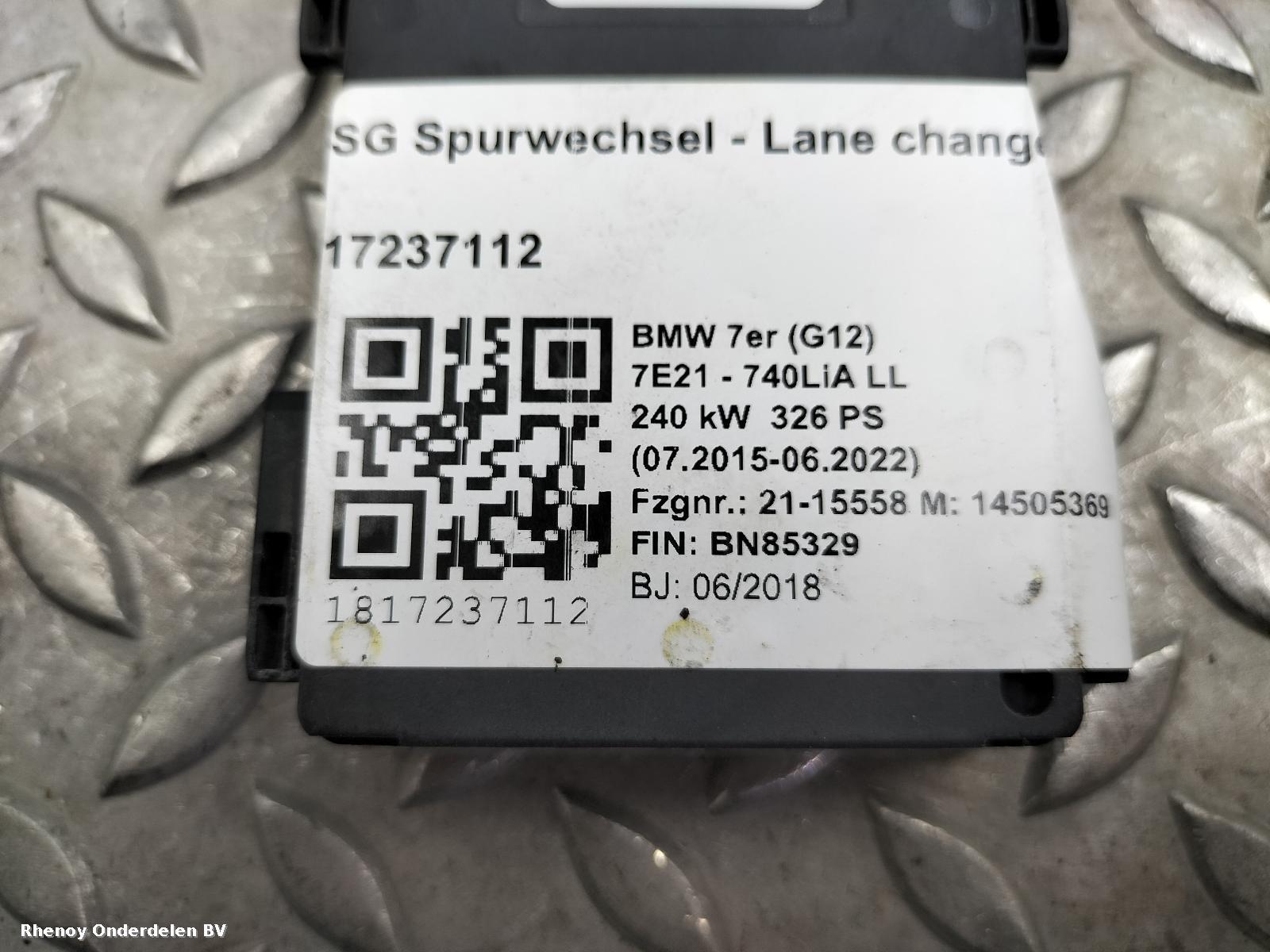View Auto part SENSOR RADAR BMW 7 SERIES 2018