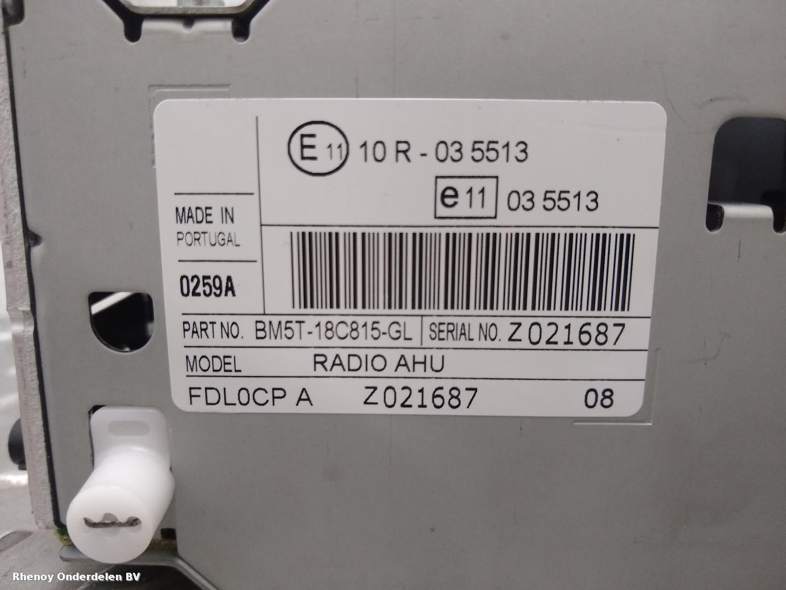View Auto part RADIO FORD FOCUS 2013