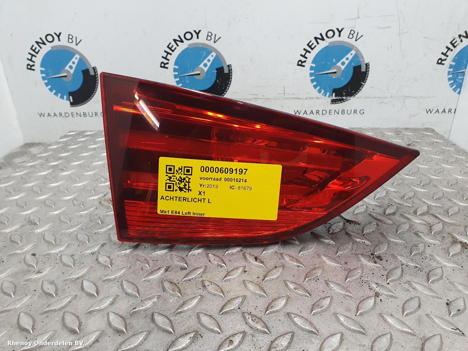 View Auto part ACHTERLICHT L BMW X1 2013