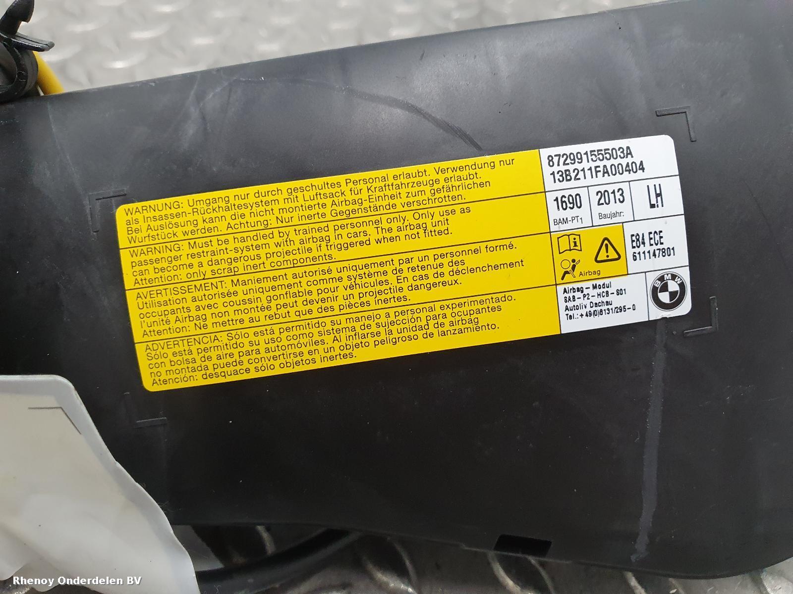 View Auto part AIRBAG LINKS BMW X1 2013