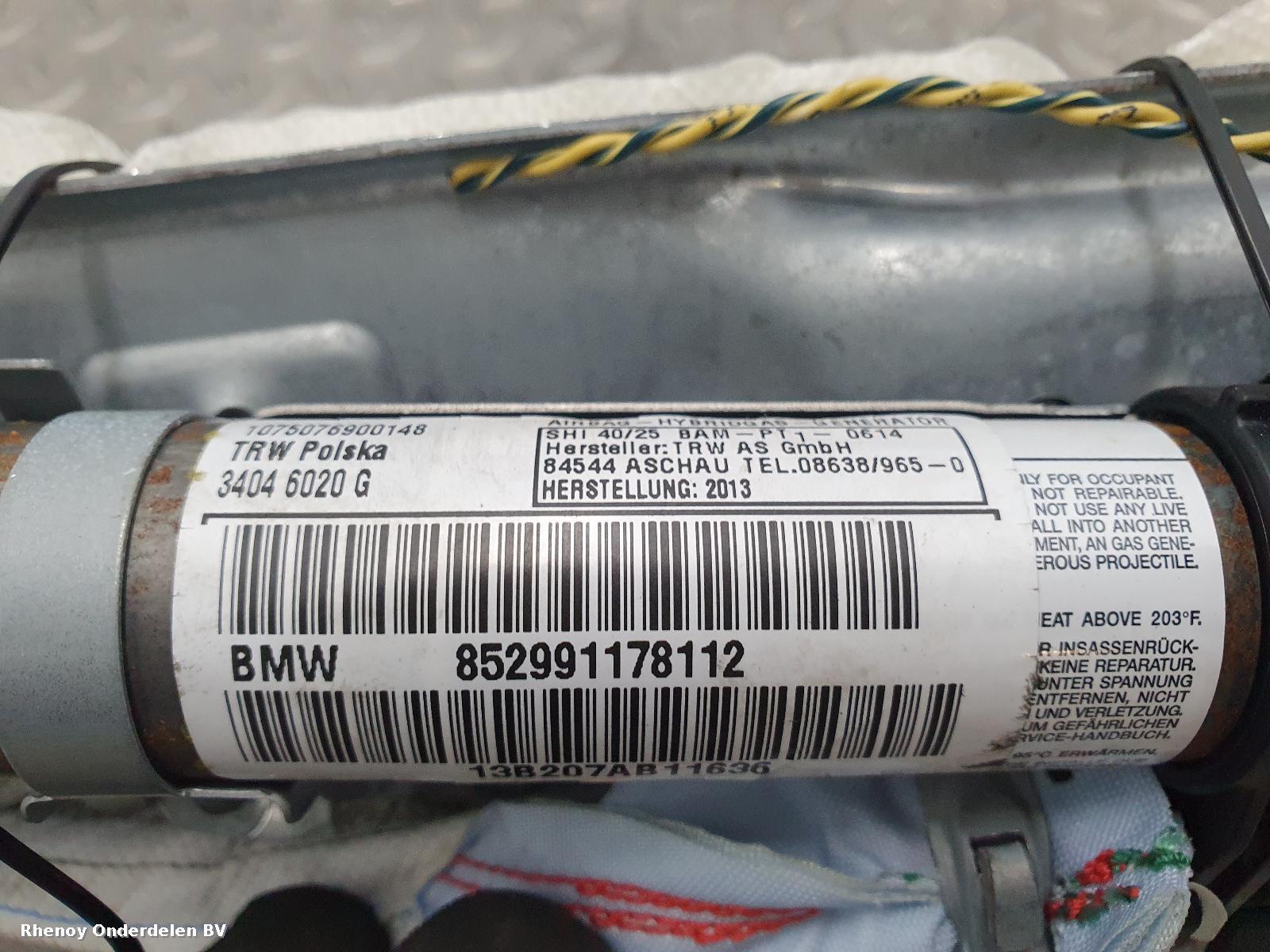 View Auto part AIRBAG RECHTS BMW X1 2013