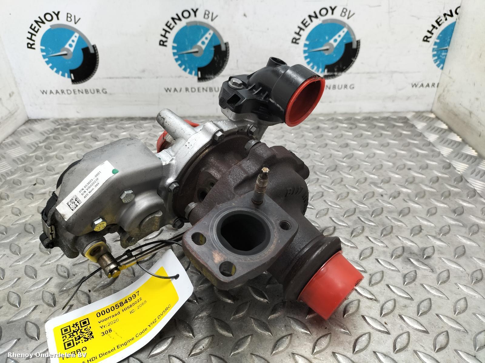 View Auto part TURBO PEUGEOT 308 2020